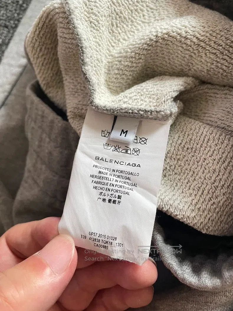 Balenciaga Balenciaga Gray Sweatpants with Drawstring. Size US 30 / EU 46 - 7 Thumbnail