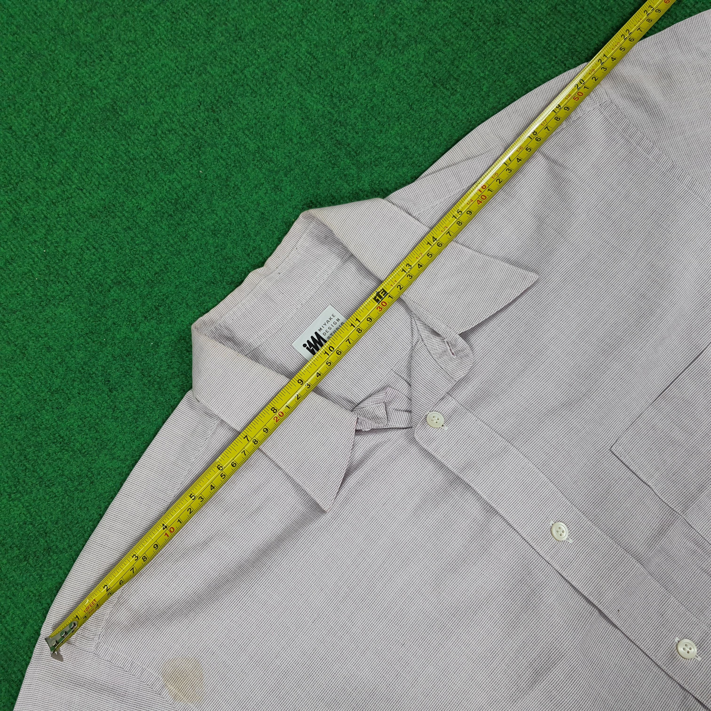 Designer × Issey Miyake × Japanese Brand Vintage IM Issey Miyake Studio Button Up Long Sleeve Shirts Size US L / EU 52-54 / 3 - 9 Thumbnail