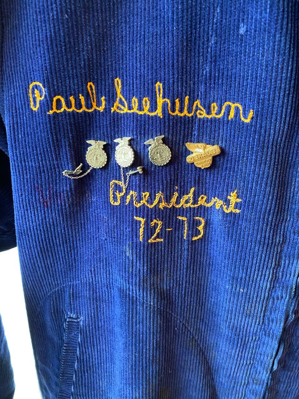 Vintage Vintage FFA President 72-73 Jacket with Pins Size US L / EU 52-54 / 3 - 2 Thumbnail