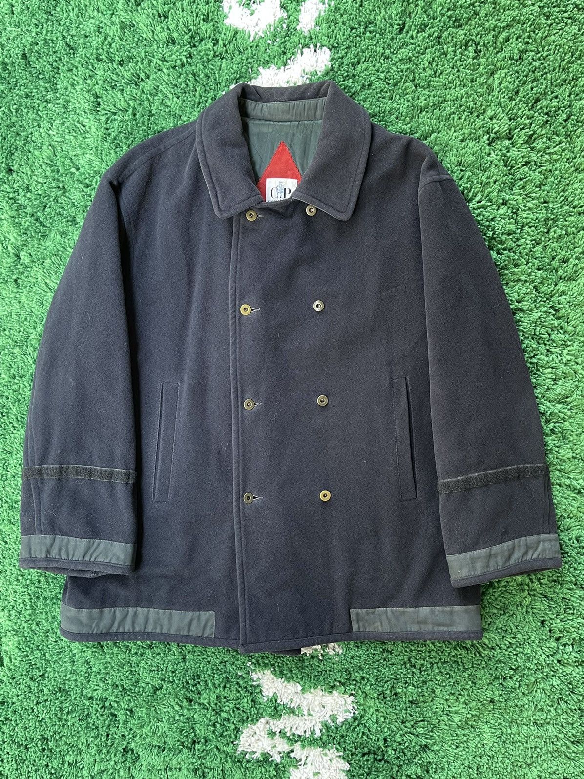 C.P. Company × Massimo Osti × Stone Island CP Company 1982 heavy woolen jacket Japan special edition Size US L / EU 52-54 / 3 - 2 Thumbnail