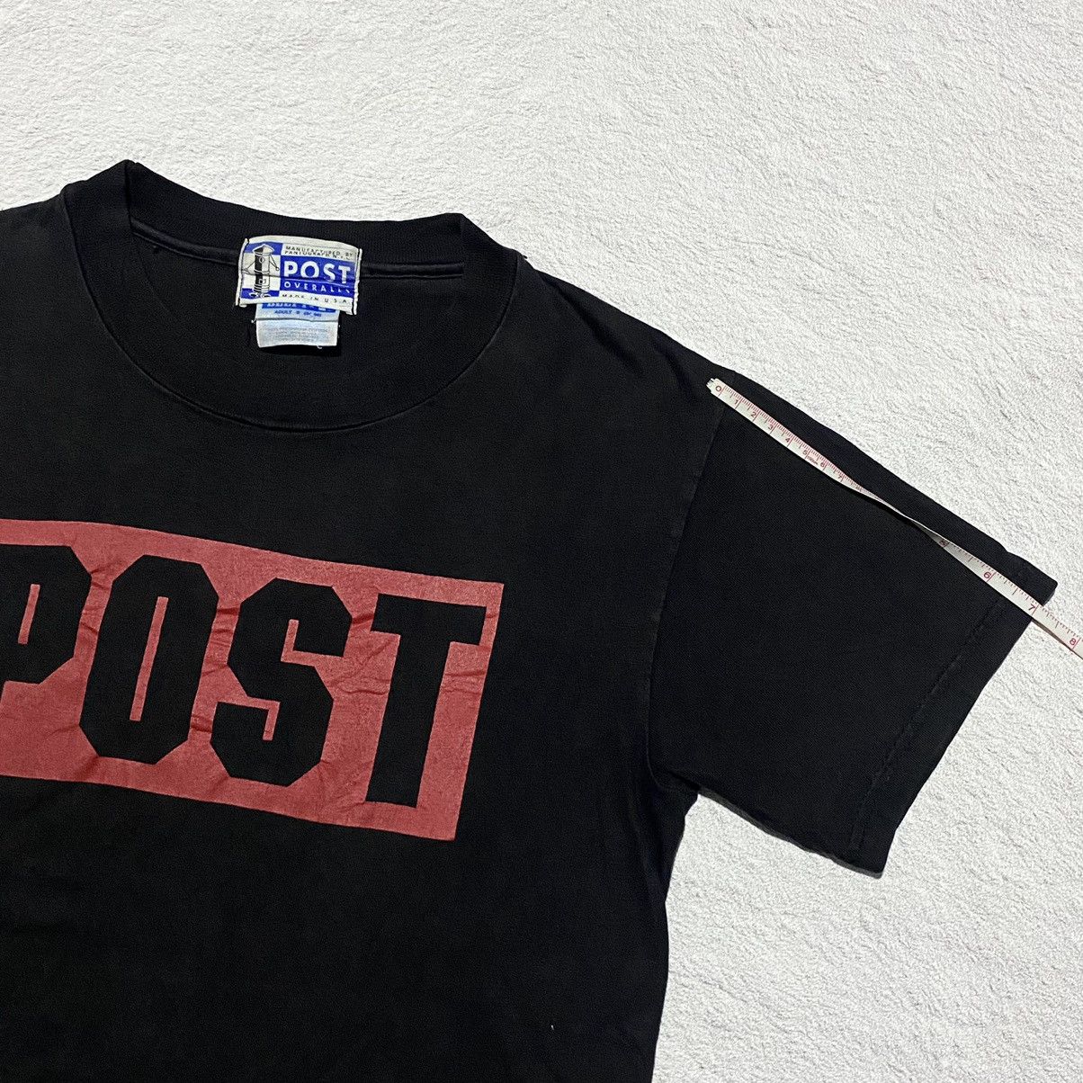 Post Overalls 💥RARE💥 Vintage post overalls hanes Tshirt Size US S / EU 44-46 / 1 - 6 Thumbnail