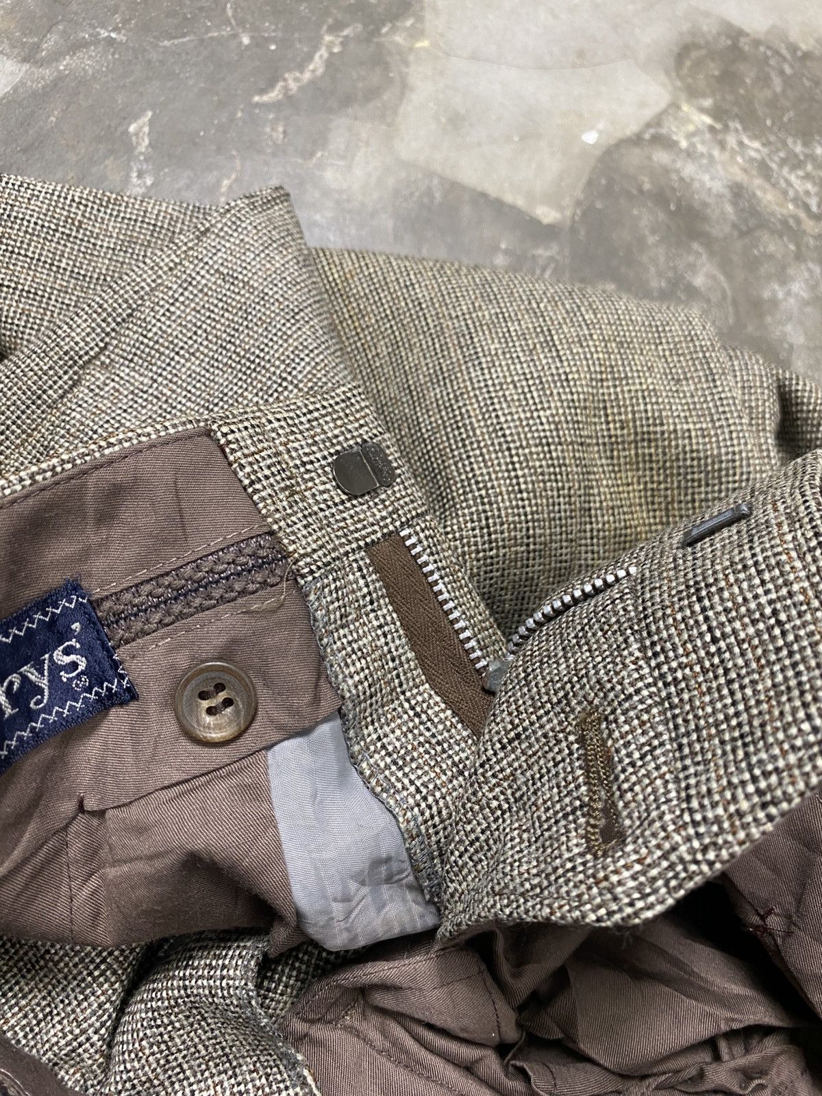 Burberry Vintage 90s Burberry Wool Pants Size US 28 / EU 44 - 17 Thumbnail
