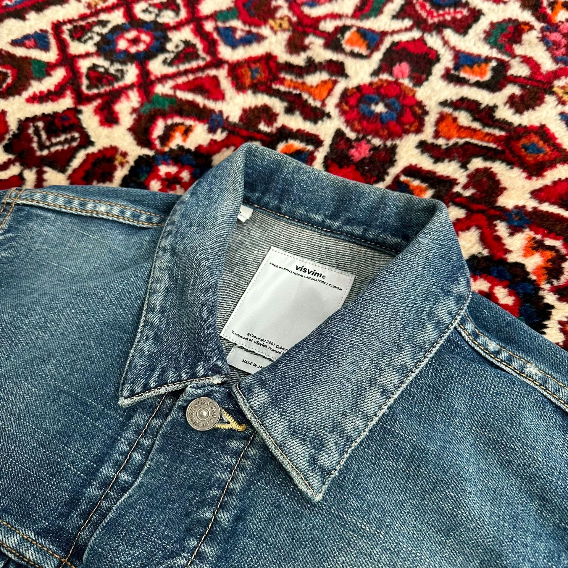 Visvim visvim 12aw 101 Denim Jacket Yellow Mud Wash 2 Size US M / EU 48-50 / 2 - 7 Thumbnail