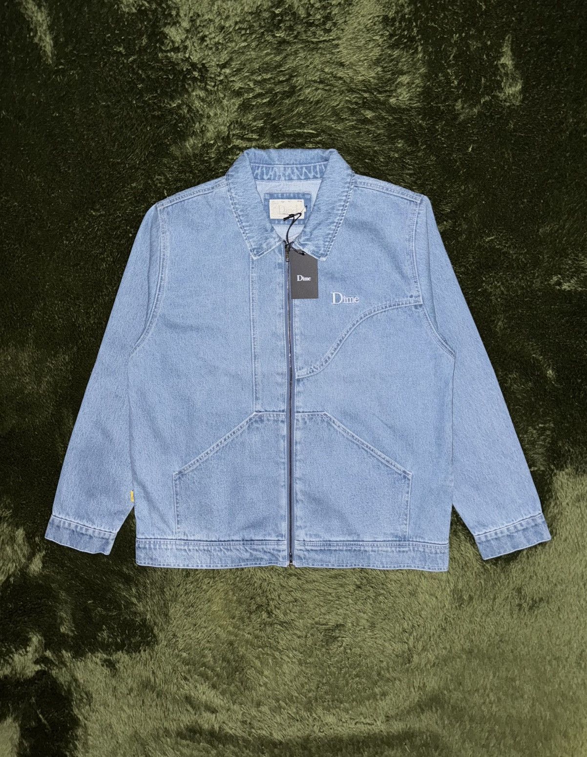 Dime [L] DIME 21SS Denim Chore Jacket Indigo Size US L / EU 52-54 / 3 - 1 Thumbnail