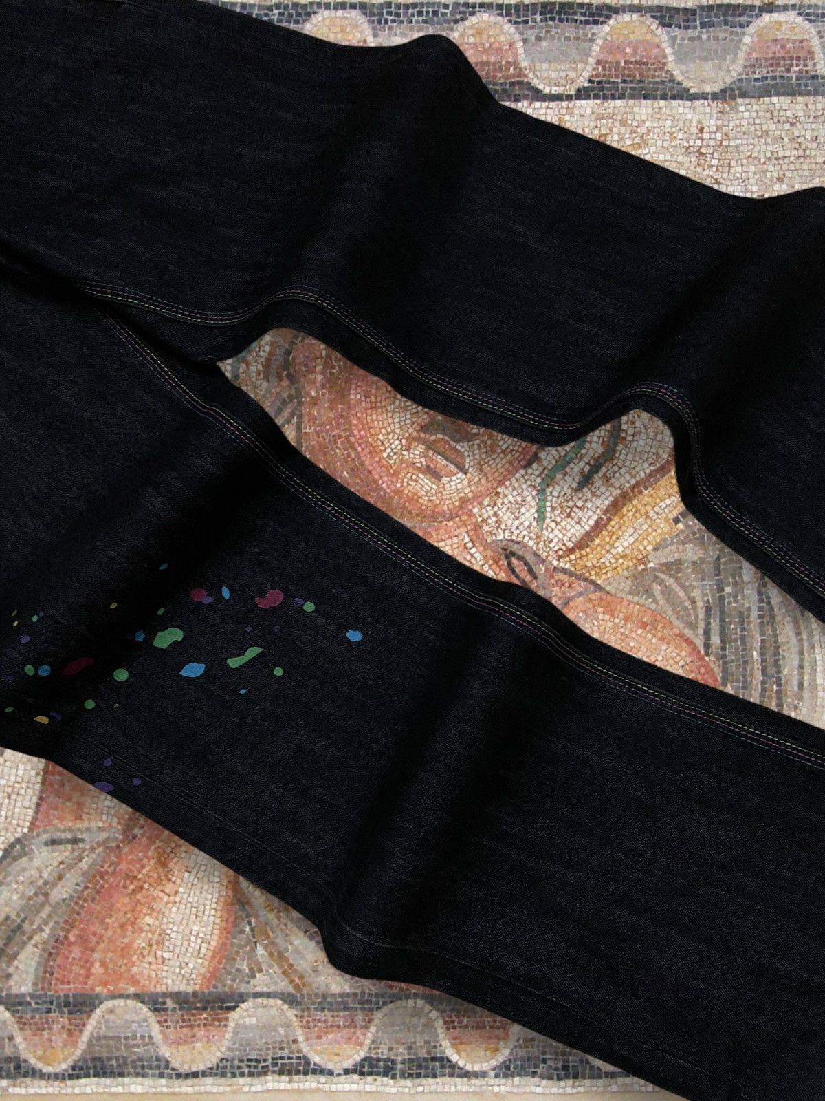 Beauty Beast Vintage Og Japan Designer Streetweae Double D Splash Denim Size US 28 / EU 44 - 6 Thumbnail