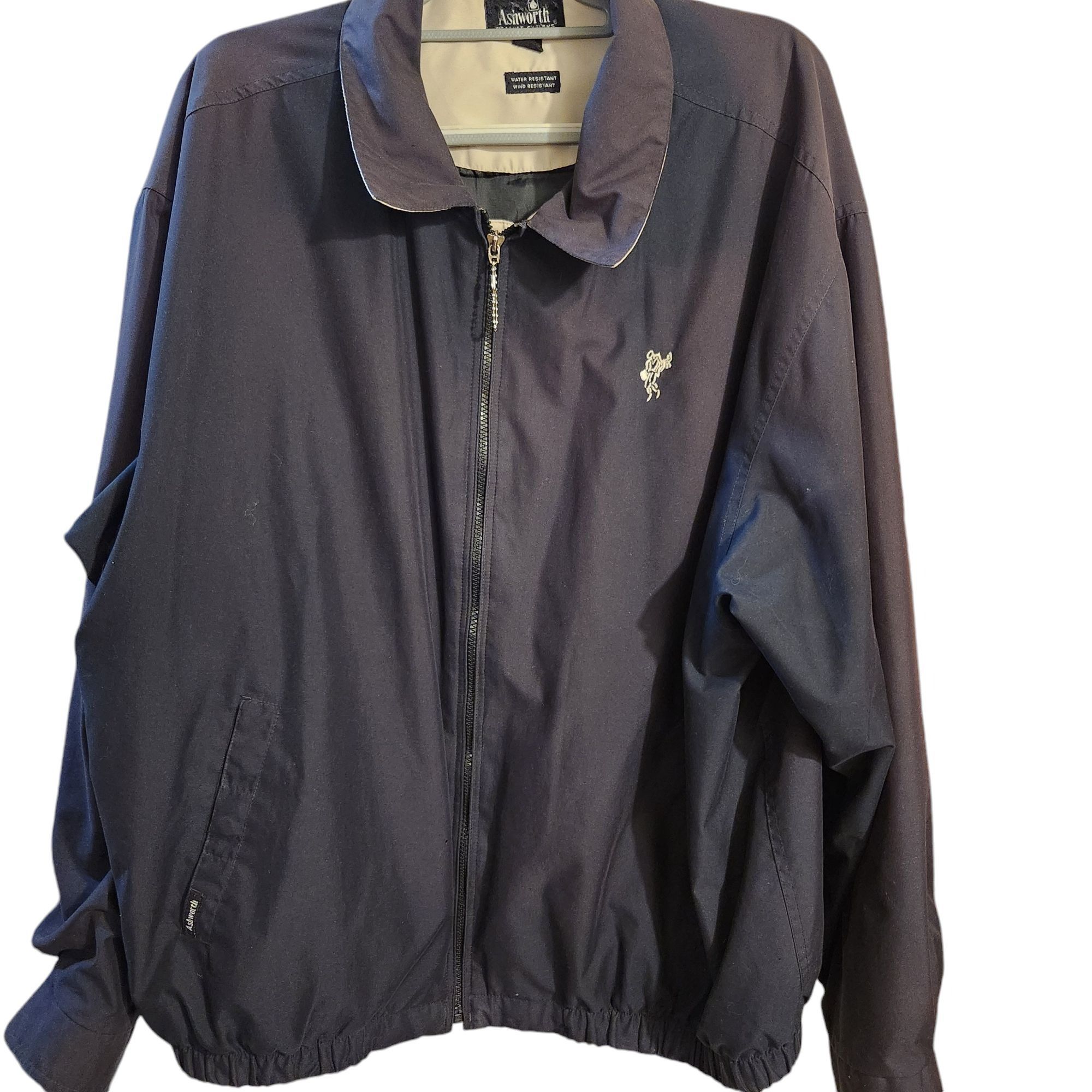Ashworth Ashworth Mens Wind-Resistant Jacket XXL Water & Wind Resista Size US XXL / EU 58 / 5 - 5 Thumbnail