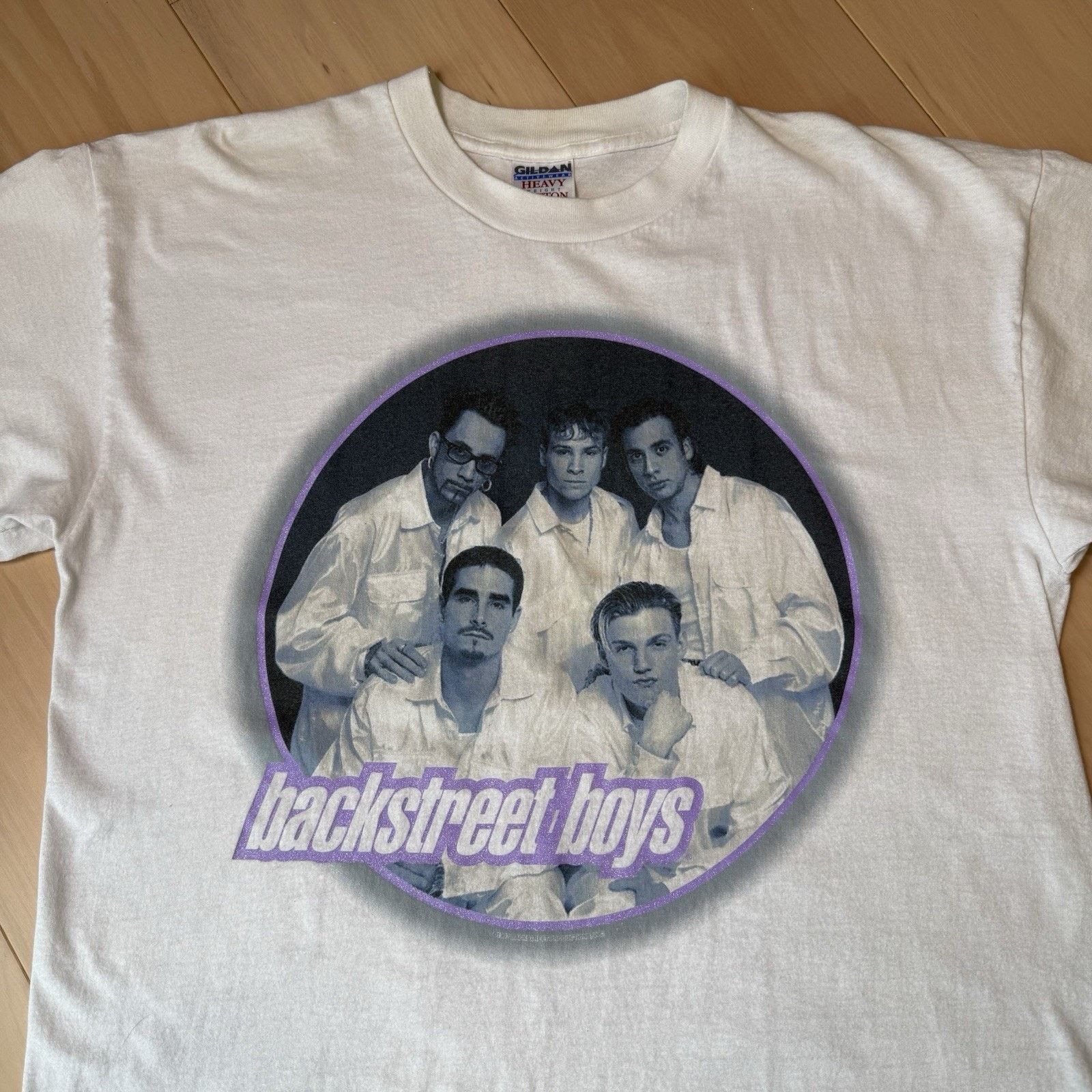 Vintage Vintage Backstreet Boys Shirt XL White Y2K Pop Music Size US XL / EU 56 / 4 - 5 Thumbnail