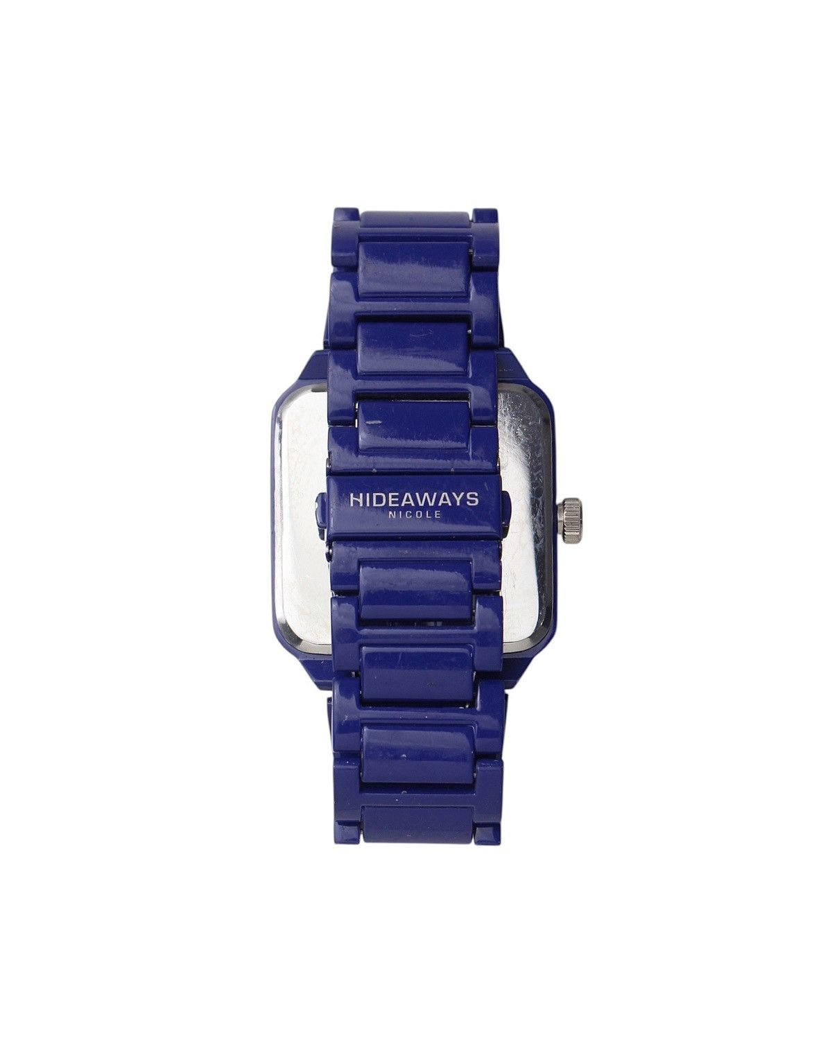 HIDEAWAYS 2000S HIDEAWAYS BY NICOLE COLORBLOCK SQUARE WATCH Size ONE SIZE - 5 Thumbnail