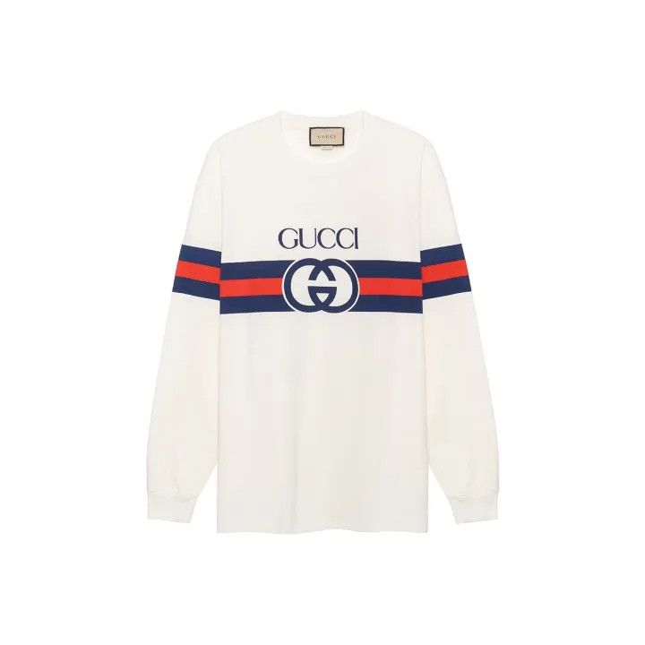 Gucci Gucci Color Block Logo Sweatshirt for Men Size US XS / EU 42 / 0 - 1 Thumbnail