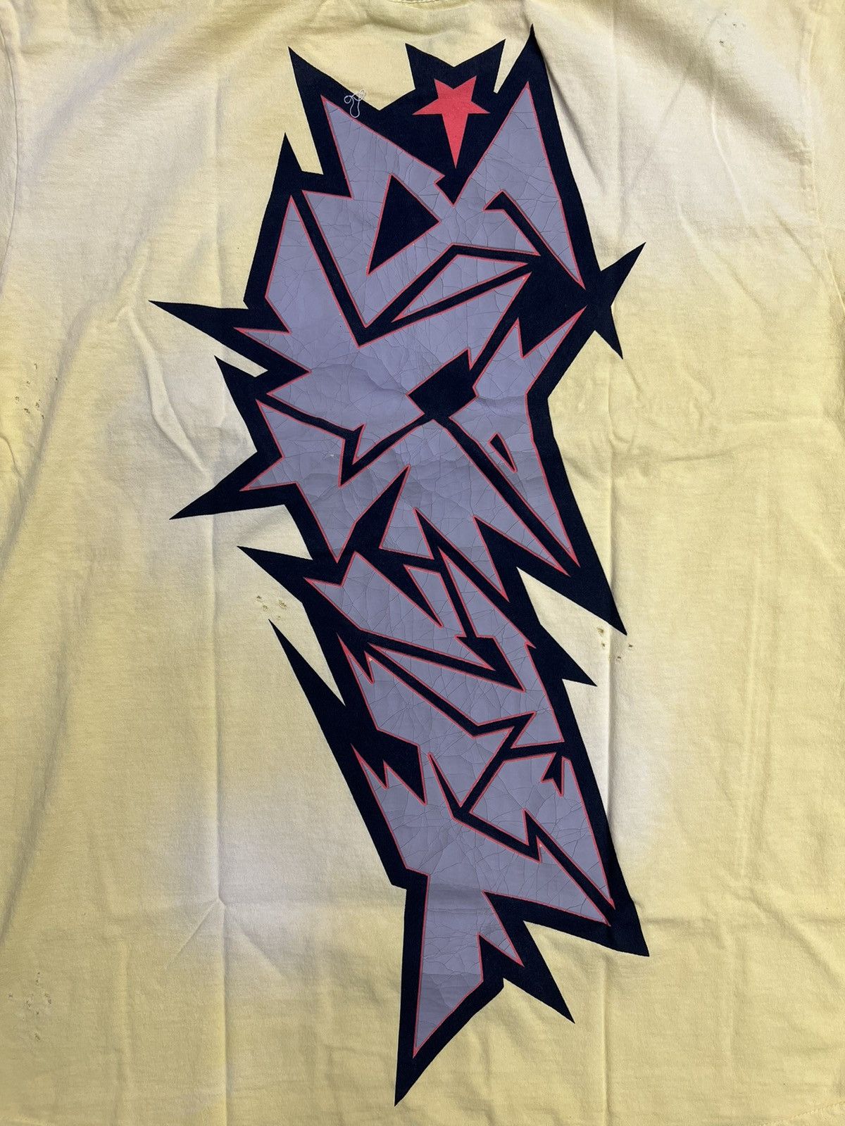 Hellstar Cracked Print T-Shirt