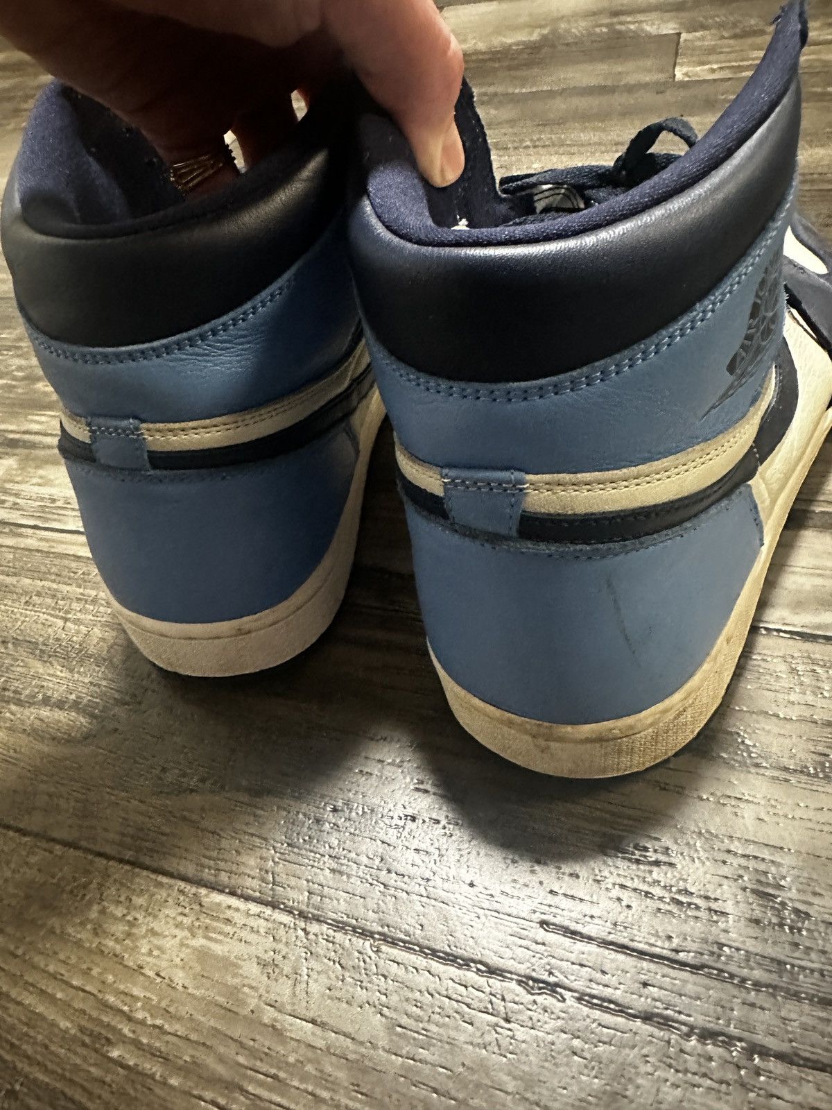 Jordan Brand Nike Air Jordan 1 “Obsidian” Retro High Size US 15 / EU 48 - 6 Thumbnail