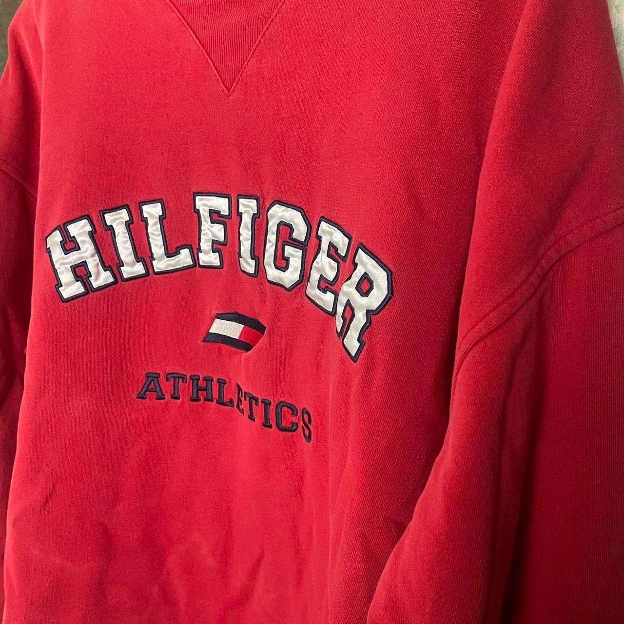 Tommy Hilfiger Vintage Y2k Tommy Hilfiger Athletics Crewneck Spellout Size US XL / EU 56 / 4 - 2 Thumbnail