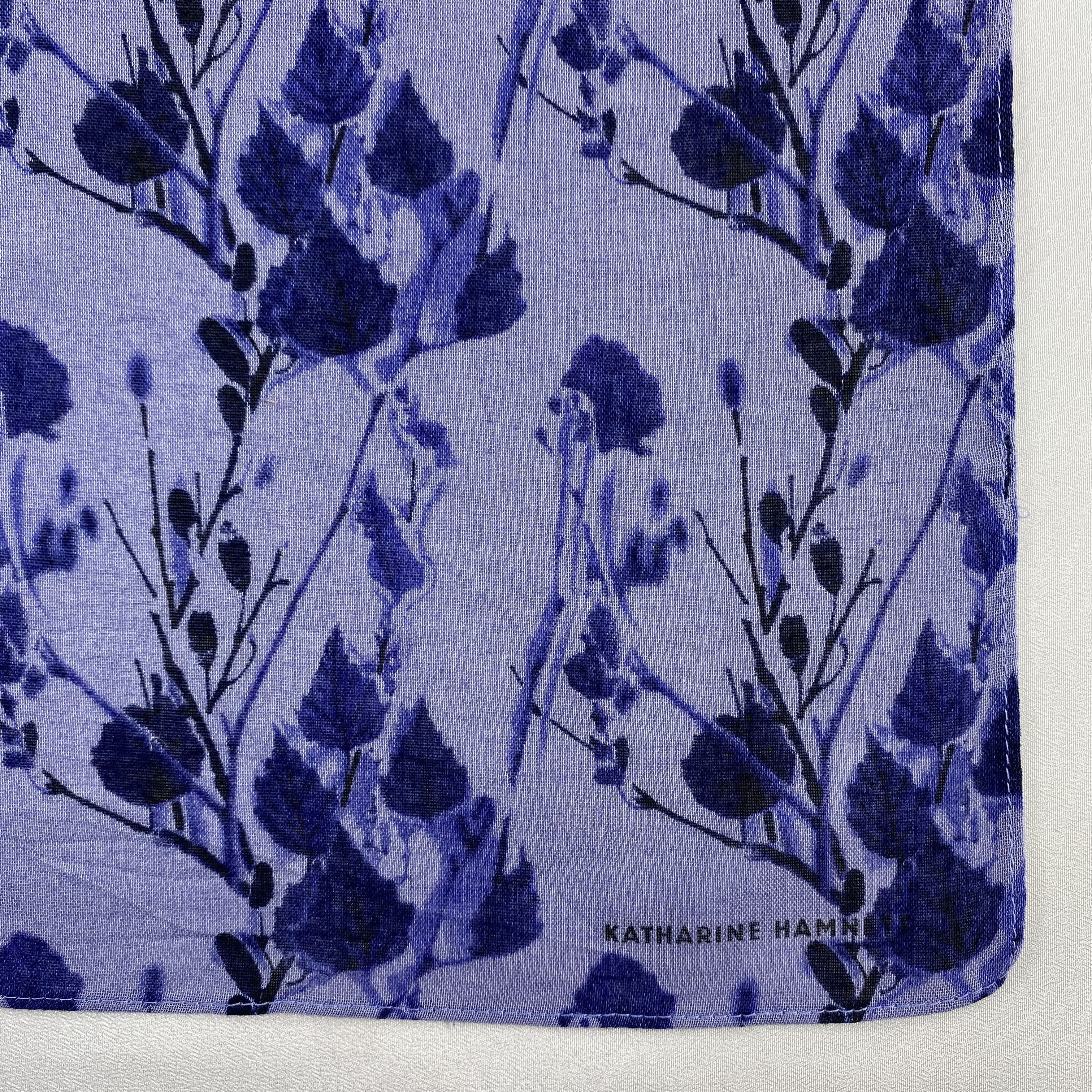 Katharine Hamnett London × Vintage Katharine Hamnett Bandana/ Handkerchief / Neckerchief-P603 Size ONE SIZE - 3 Thumbnail