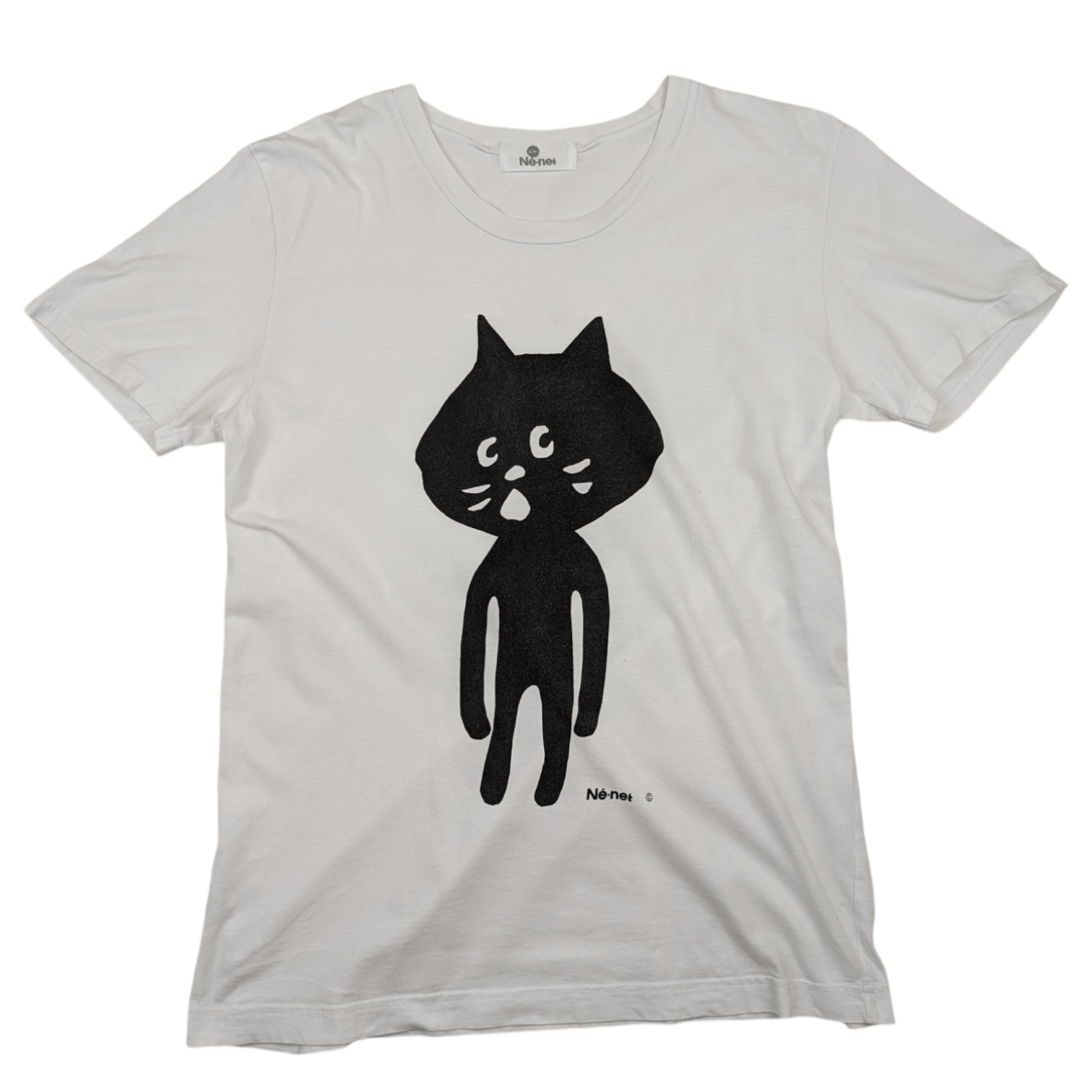 Ne-Net NE-NET Issey Miyake Cute Cat T-Shirt Kazuaki Takashima Size US M / EU 48-50 / 2 - 2 Thumbnail