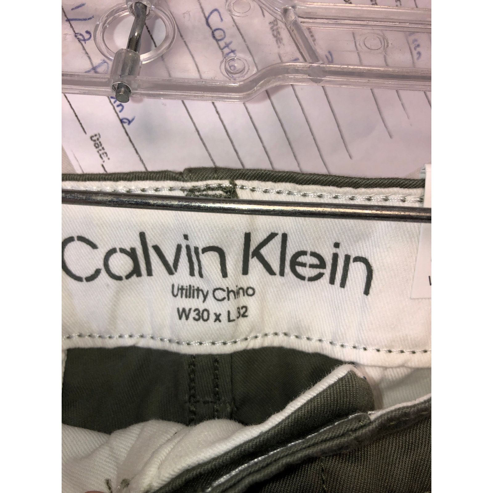 Calvin Klein Mens Calvin klein pants Size US 30 / EU 46 - 1 Thumbnail