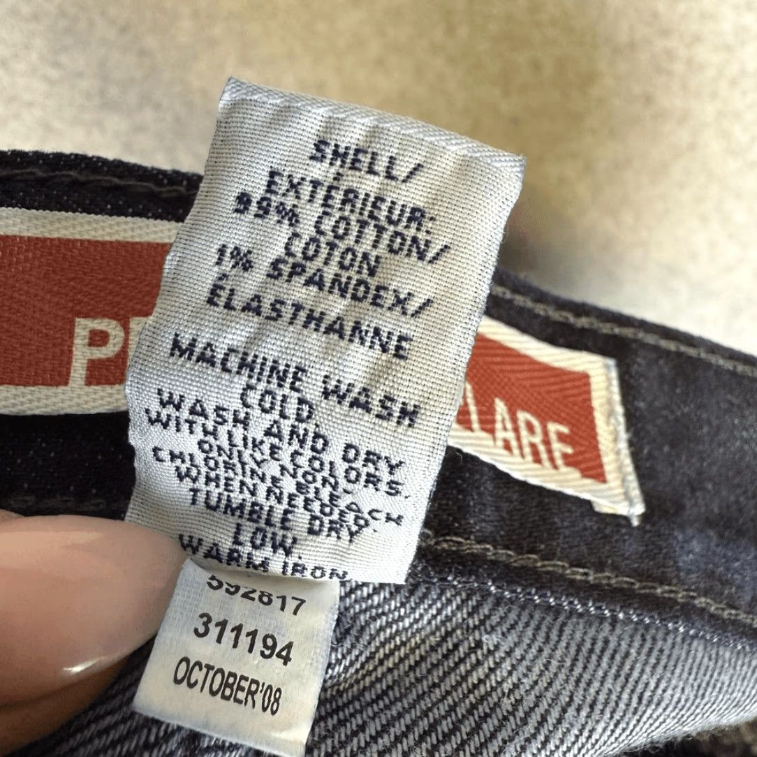 Gap GAP Jeans Flared Dark Wash Womens 10 Regular Hippie Retro Festival Blue Size 32" / US 10 / IT 46 - 7 Thumbnail