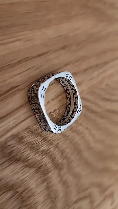 Other Square Vintage Ring Size ONE SIZE - 3 Thumbnail