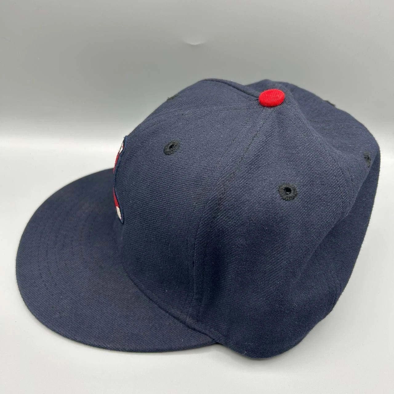 New Era Boston Red Sox Hat Men 7 Embroidered 59Fifty New Era Fitted Size ONE SIZE - 3 Thumbnail