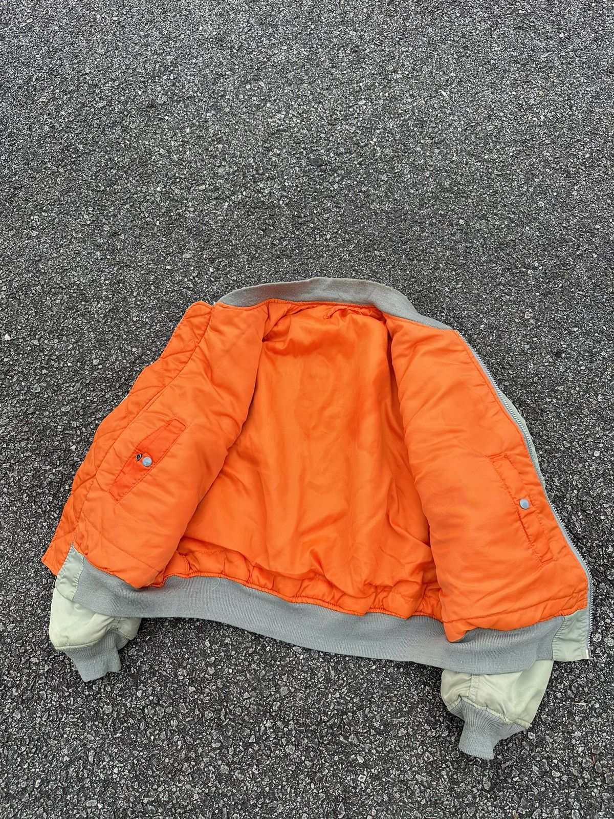 Vintage 🪖Vintage MA-1 Man Intermediate Pract Bomber Jacket Size US L / EU 52-54 / 3 - 10 Thumbnail