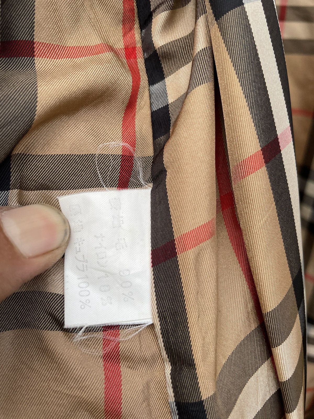 Burberry Prorsum Made In England Burberry Nova Check Wool Capes Size US L / EU 52-54 / 3 - 15 Thumbnail