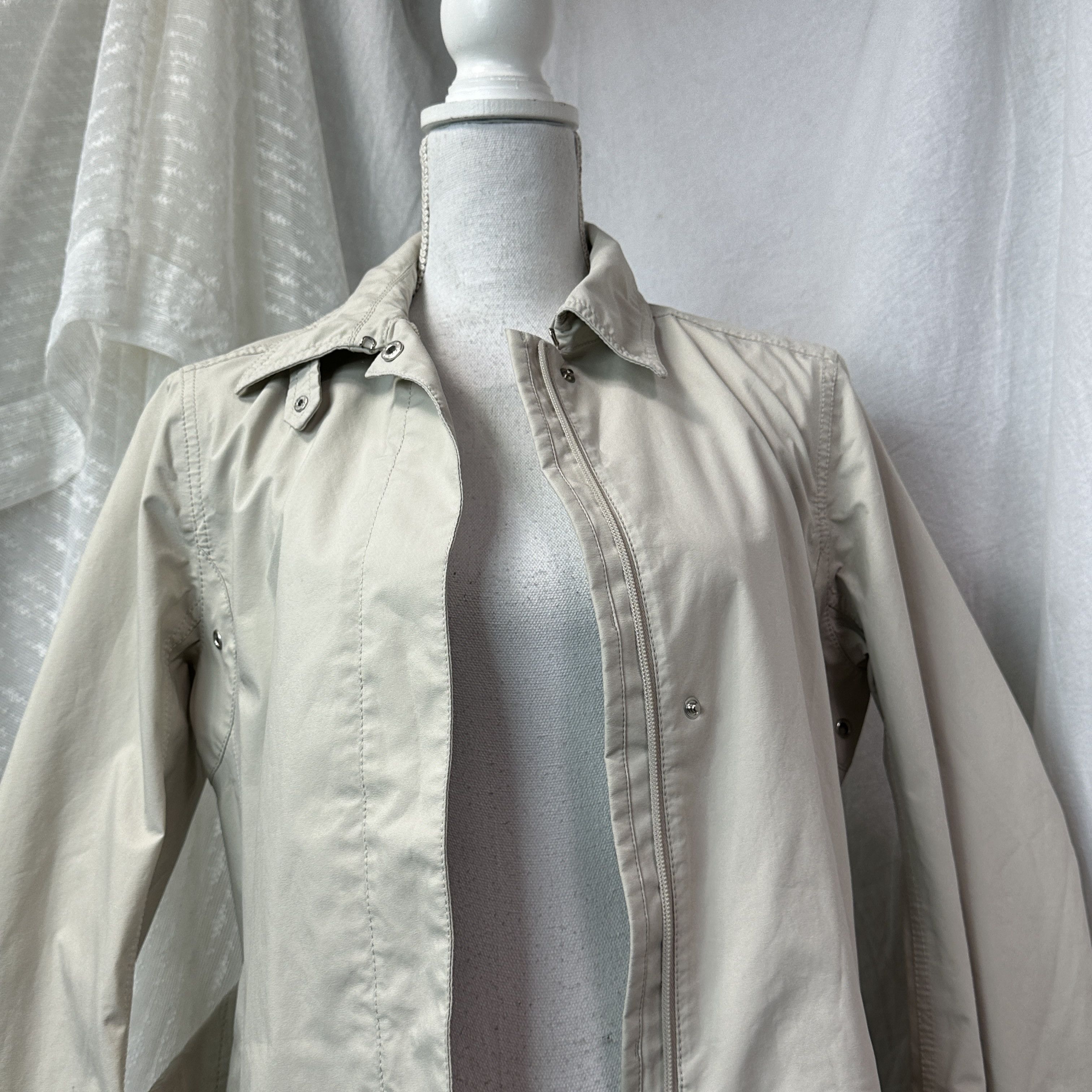 Prada Vintage Minimalist Classy Gore-Tex Prada Coat Y2K Size M / US 6-8 / IT 42-44 - 9 Thumbnail