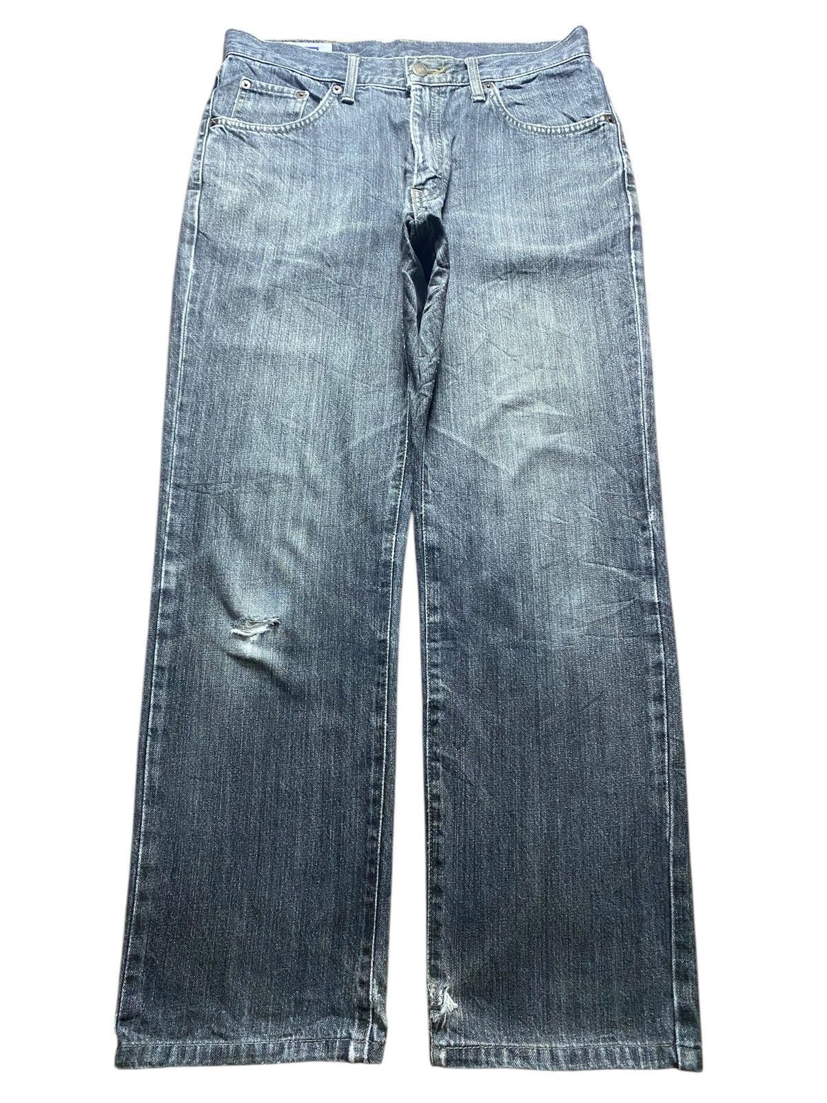 Edwin Vintage Edwin International Basic Denim Distressed Jeans Size US 30 / EU 46 - 1 Thumbnail