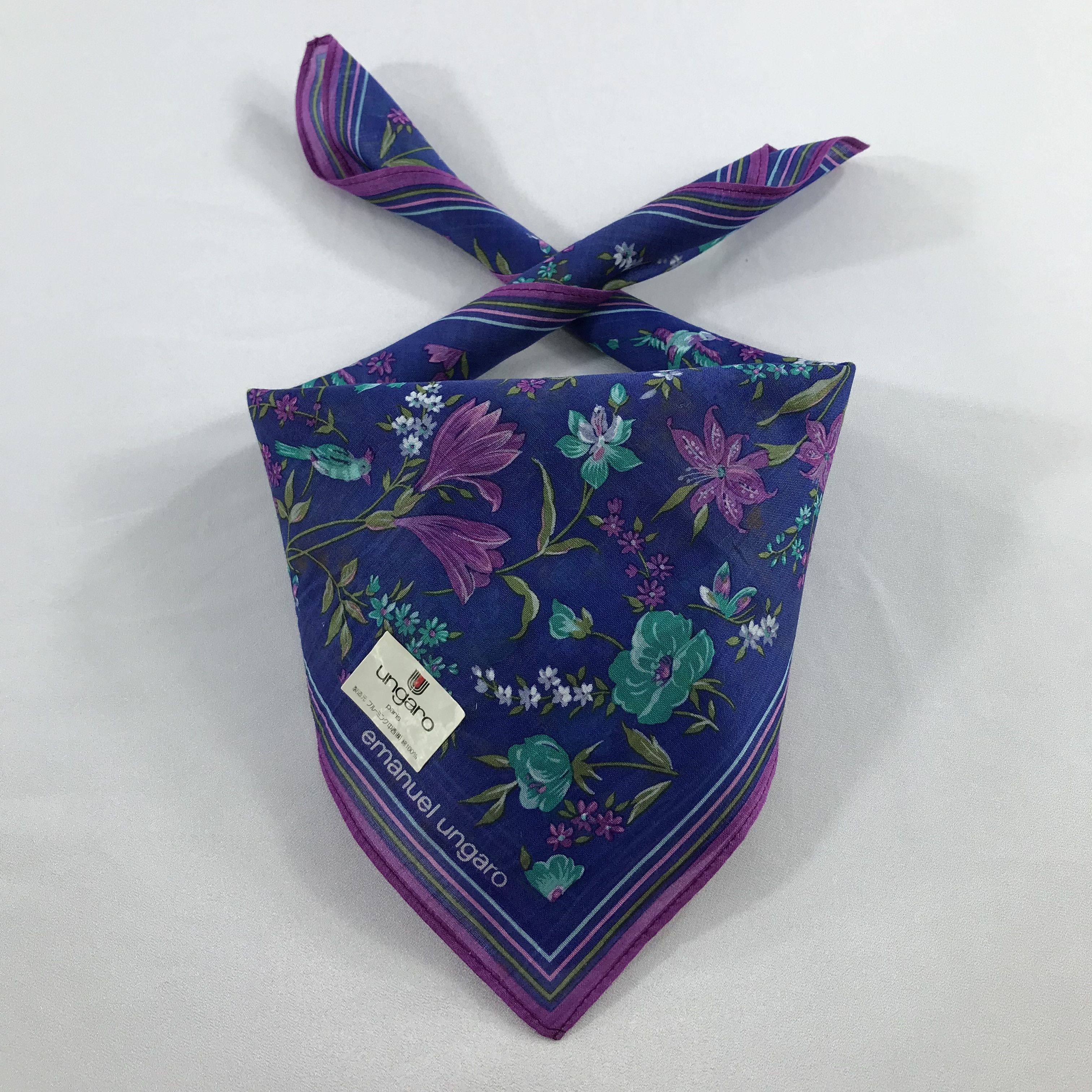 Ungaro Paris × Vintage Ungaro Bandana / Handkerchief / Neckerchief - S2009 Size ONE SIZE - 3 Thumbnail