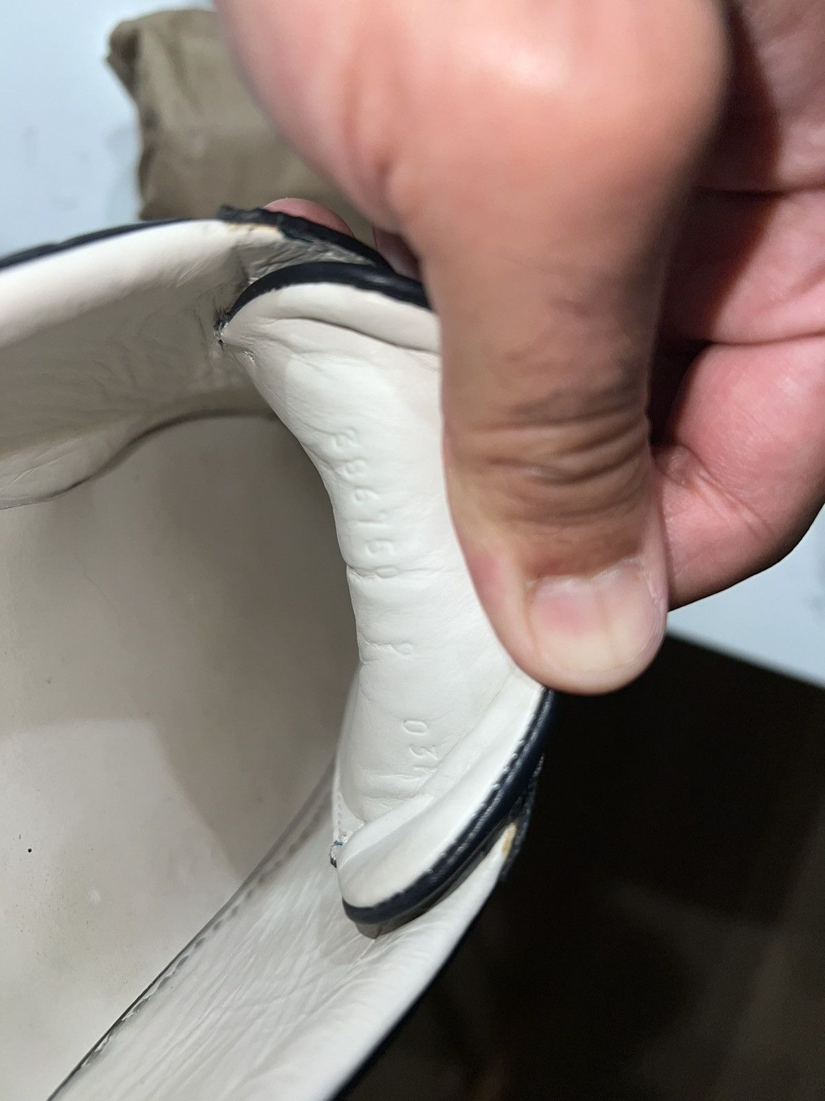 Gucci Gucci Ace Navy Monogram Size US 10.5 / EU 43-44 - 6 Thumbnail