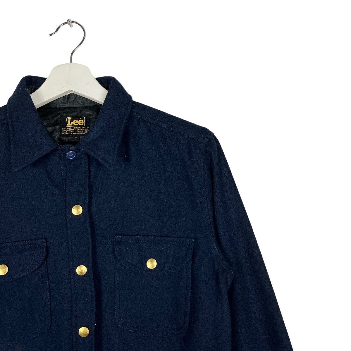 Lee 🔥 LEE WOOL SHIRT CPO JACKET Size US S / EU 44-46 / 1 - 6 Thumbnail