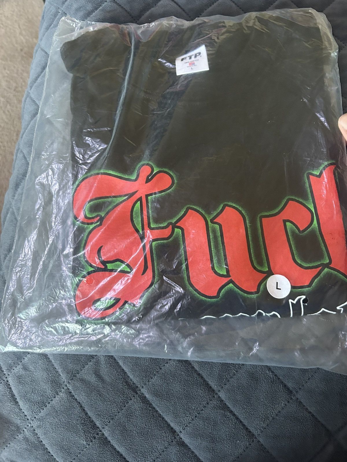 Fuck The Population FTP FLAMING SKULL FTTTP Size US L / EU 52-54 / 3 - 1 Thumbnail