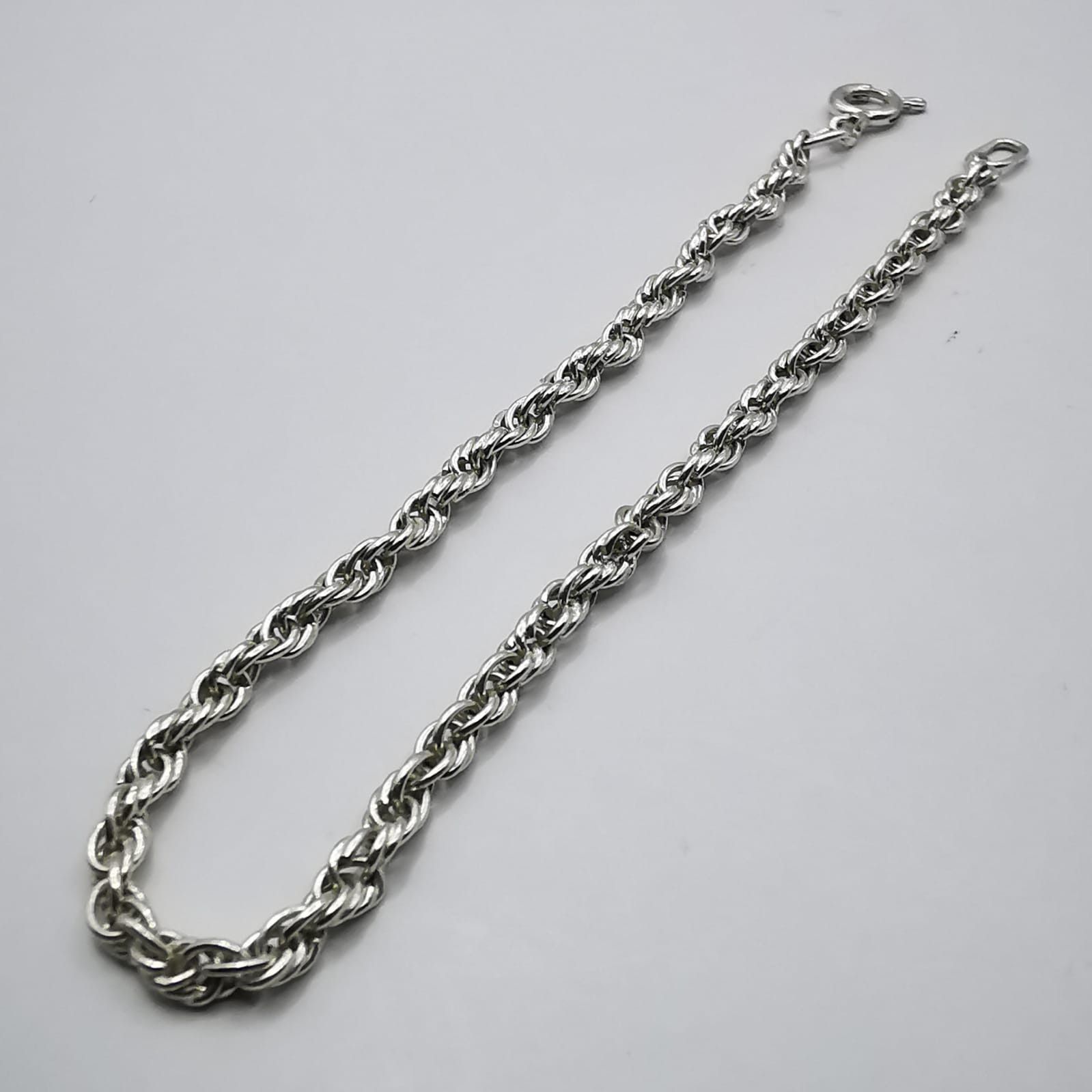 Sterling Silver × Vintage Vintage 925 Sterling Silver bracelet Signed 4,77g Size ONE SIZE - 2 Thumbnail