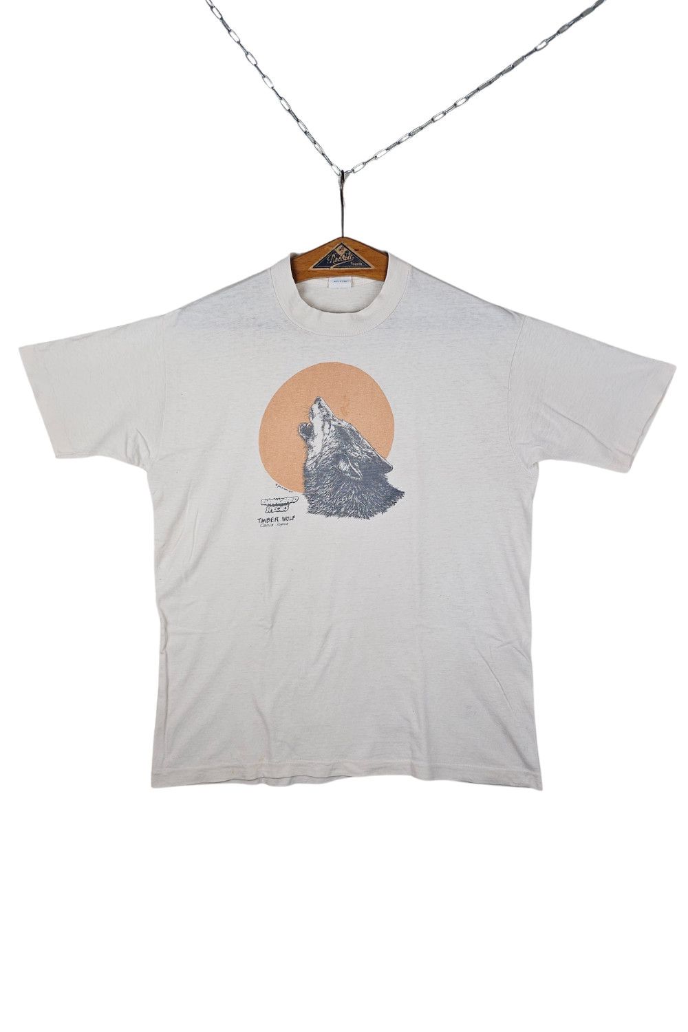 Vintage 1978 Belton “Endangered Species – Timber Wolf ” Tee Size US L / EU 52-54 / 3 - 1 Thumbnail