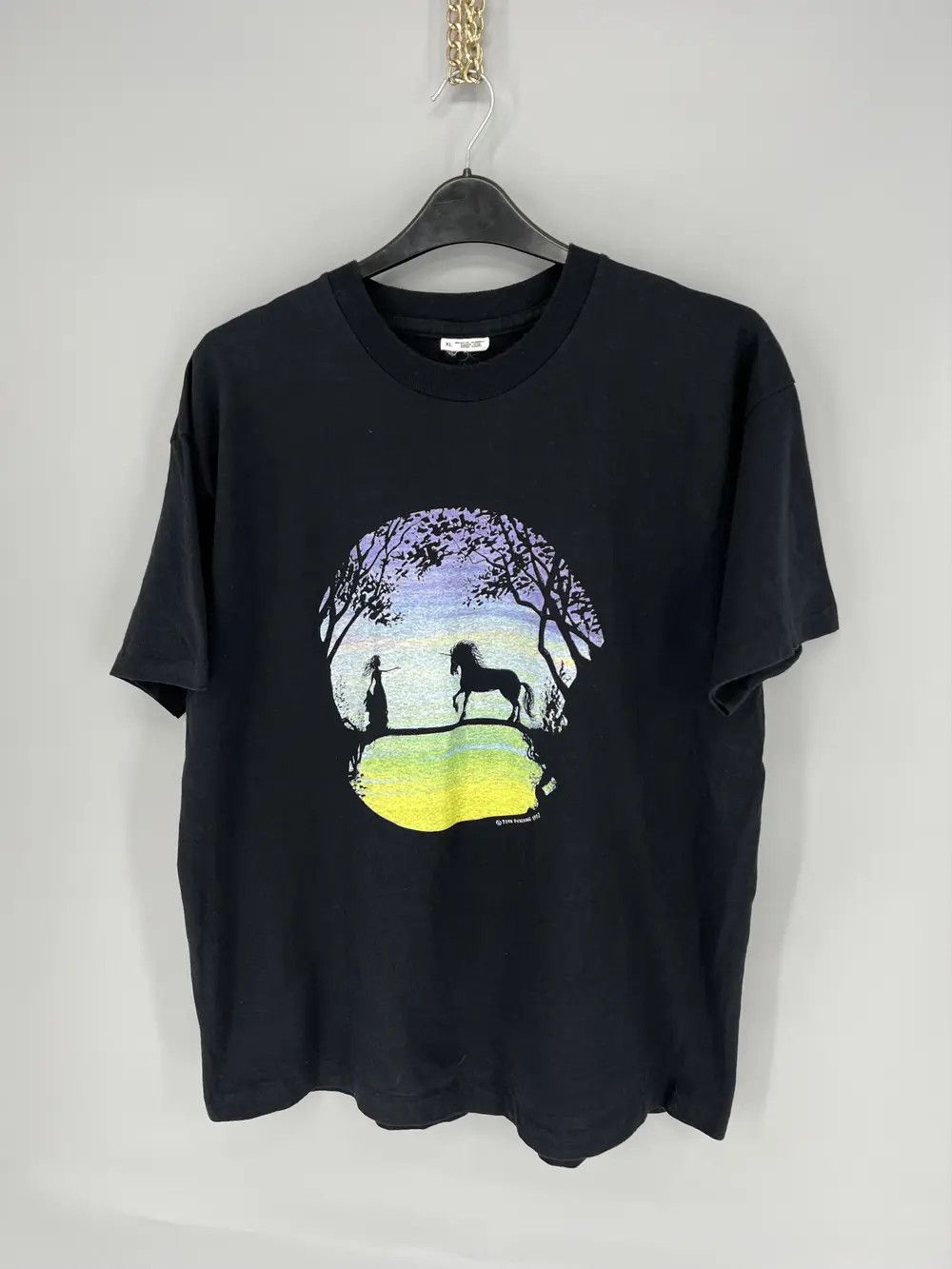 Vintage Very rare John Pickering vintage t-shirt 1992 Art Style Size US XL / EU 56 / 4 - 3 Thumbnail