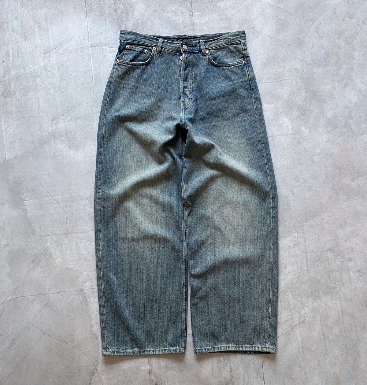 JNCO Weekday Astro Loose Baggy Jeans Denim Rap Jnco Style Y2K Size US 34 / EU 50 - 1 Thumbnail