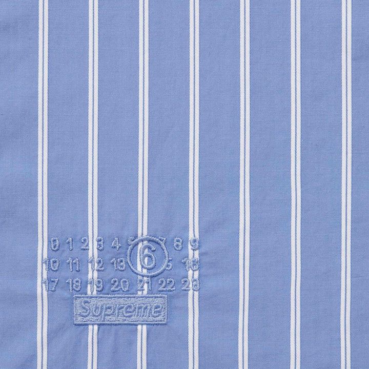 Maison Margiela × Supreme Supreme MM6 Maison Margiela Stripe Shirt In Blue Size US L / EU 52-54 / 3 - 3 Thumbnail
