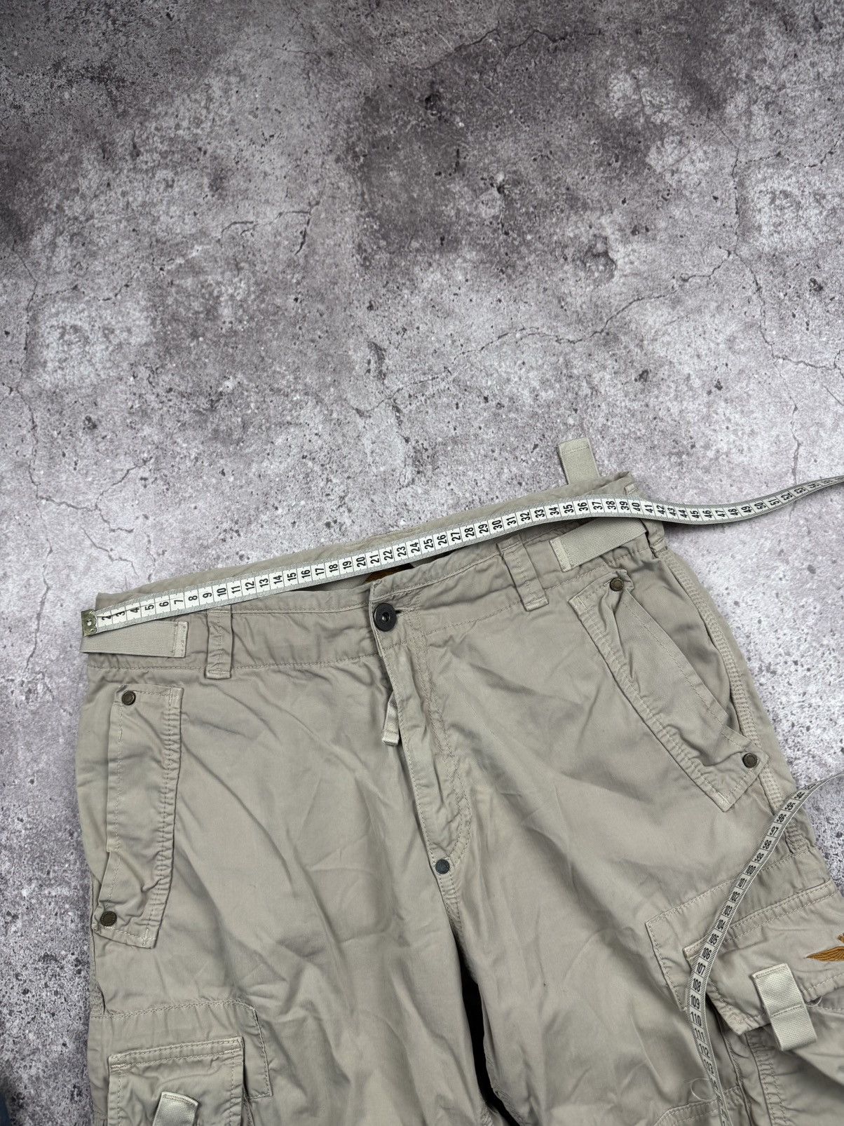 Aeronautica Militare AERONAUTICA MILITARE MILITARY VINTAGE USA CARGO Y2K SHORTS Size US 30 / EU 46 - 11 Thumbnail