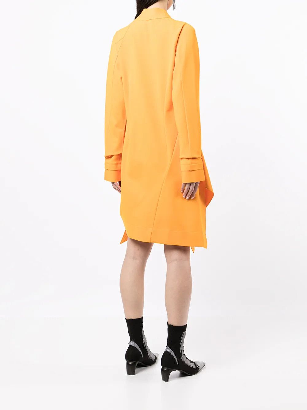 Off-White o1y1225 Mini Dress in Orange Size S / US 4 / IT 40 - 3 Thumbnail