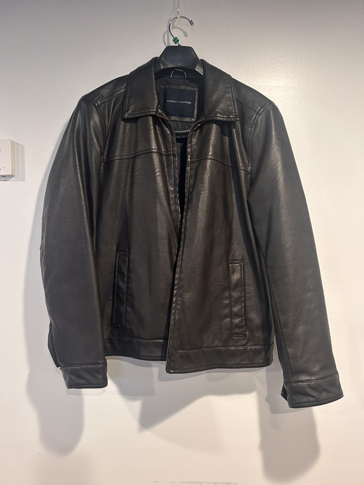 Tommy Hilfiger Hilfiger leather jacket Size US M / EU 48-50 / 2 - 1 Thumbnail