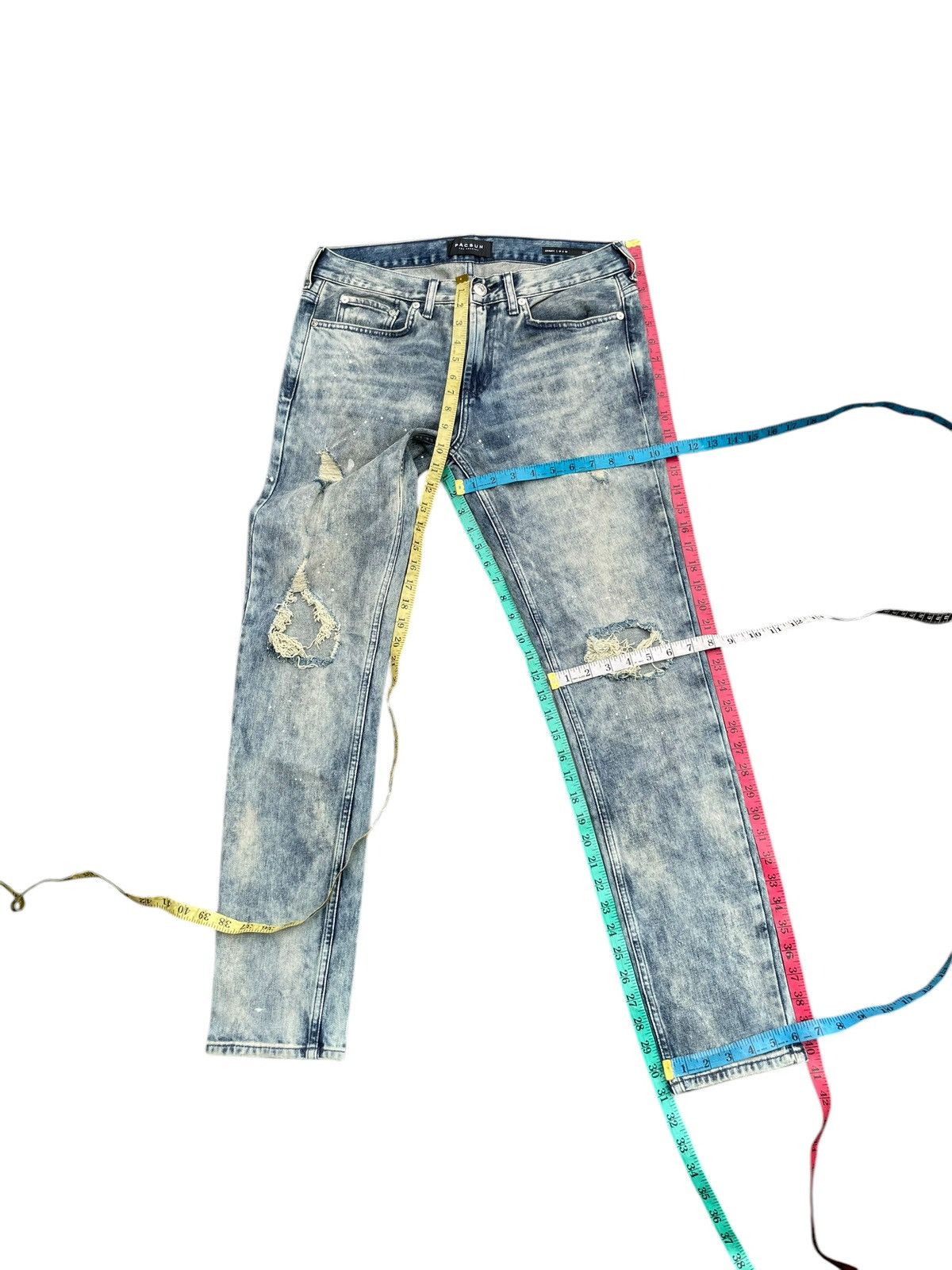 Pacsun Pacsun Los Angeles Distresed Denim Size US 33 - 10 Thumbnail