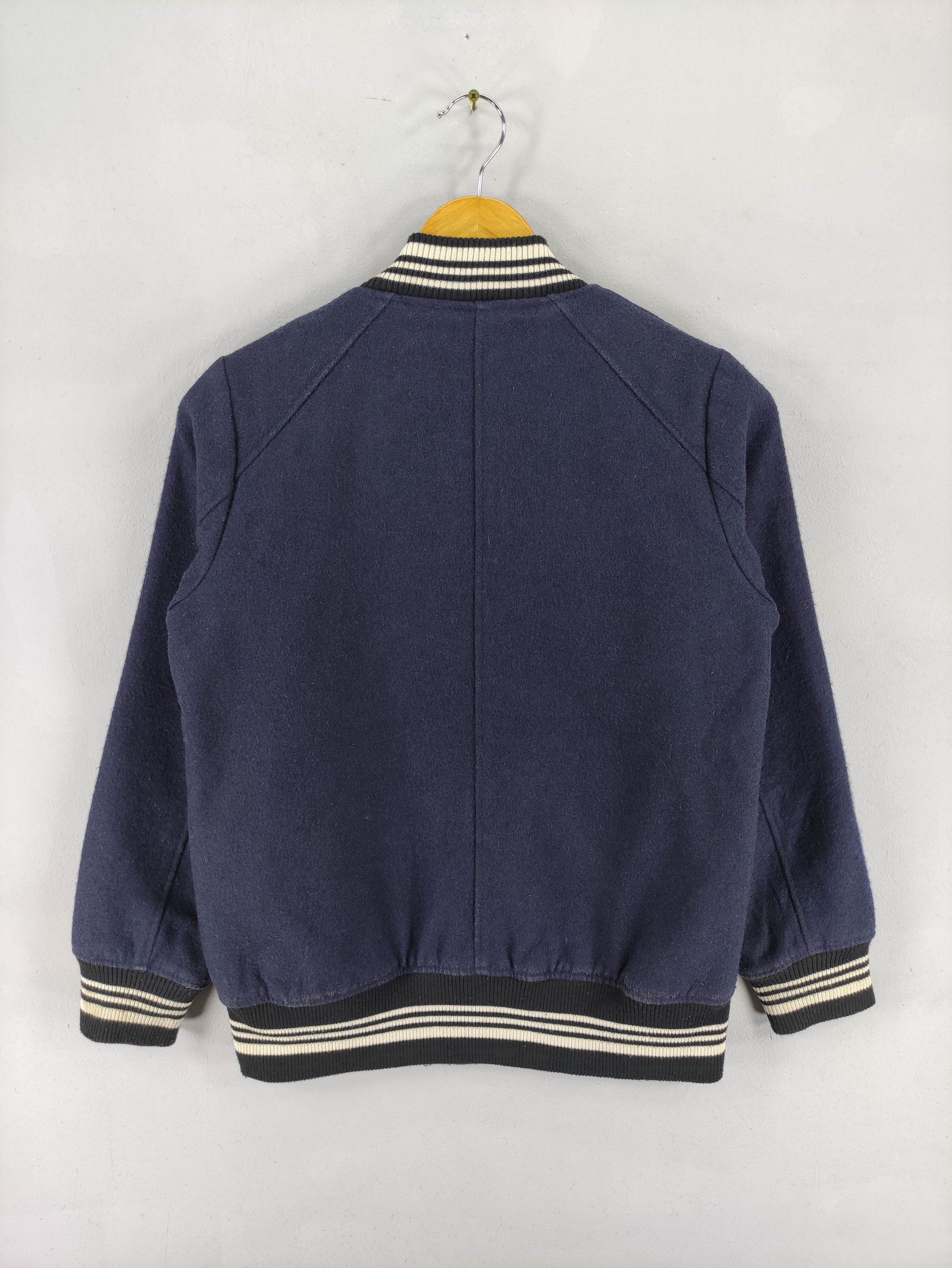 Japanese Brand Vintage Varsity Jacket Wool Snap Button By The Emporium Size US M / EU 48-50 / 2 - 7 Thumbnail