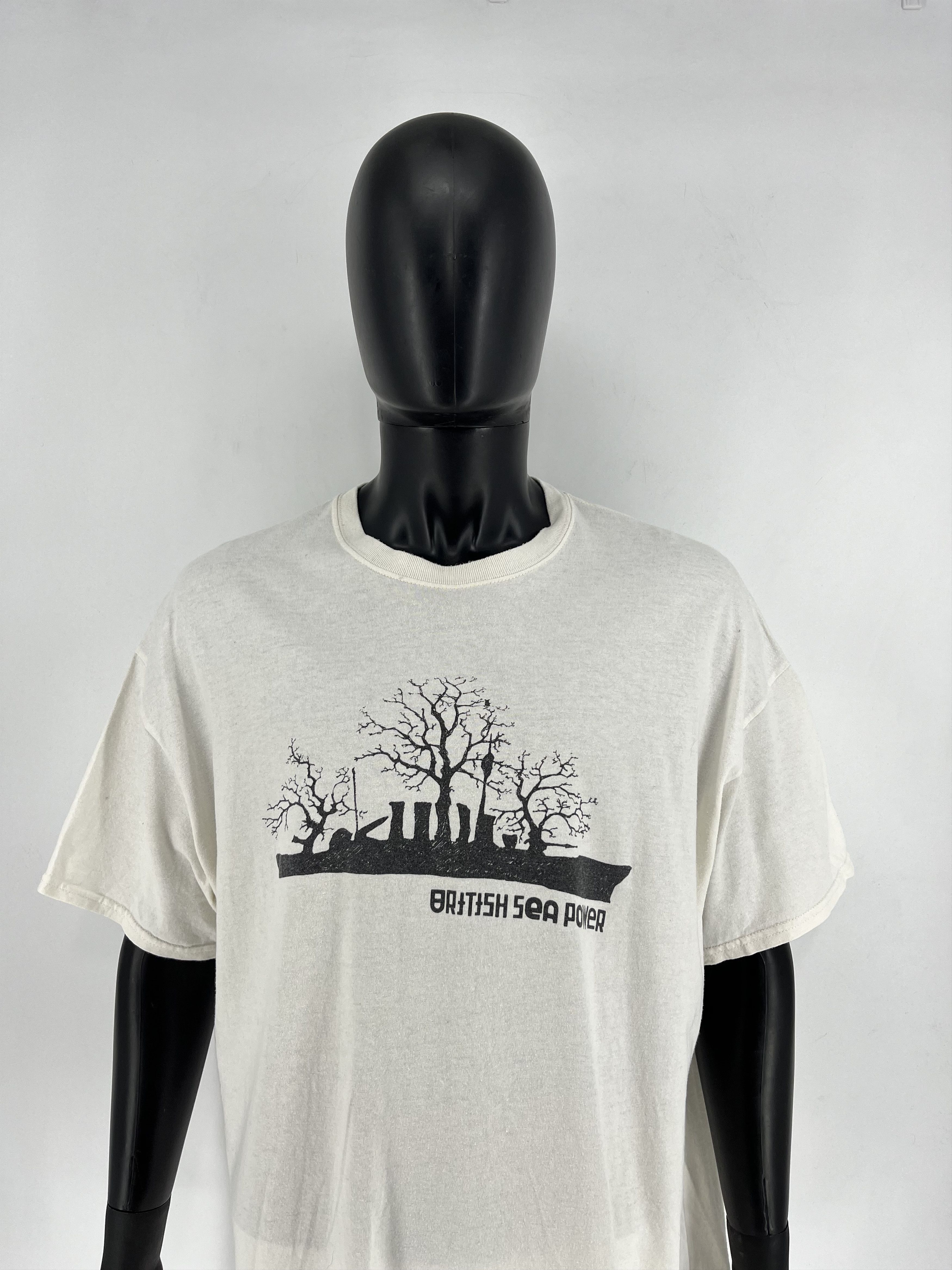 Band Tees × Vintage British Sea Power T Shirt like Shoegaze Britpop Sonic Youth Size US XXL / EU 58 / 5 - 1 Thumbnail