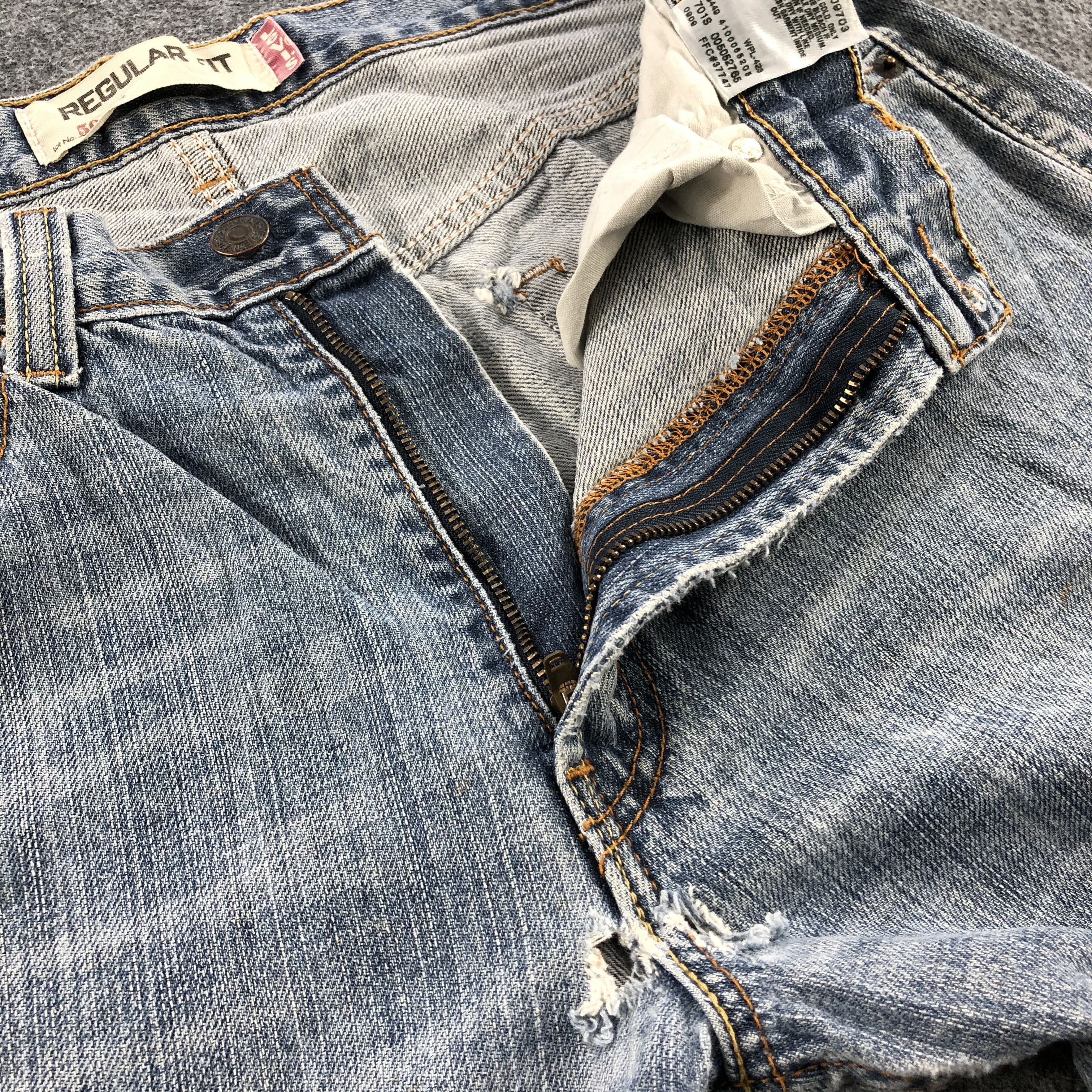 Levi's Vintage Distress Levis 505 Jeans-JM1028 Size US 32 / EU 48 - 9 Thumbnail