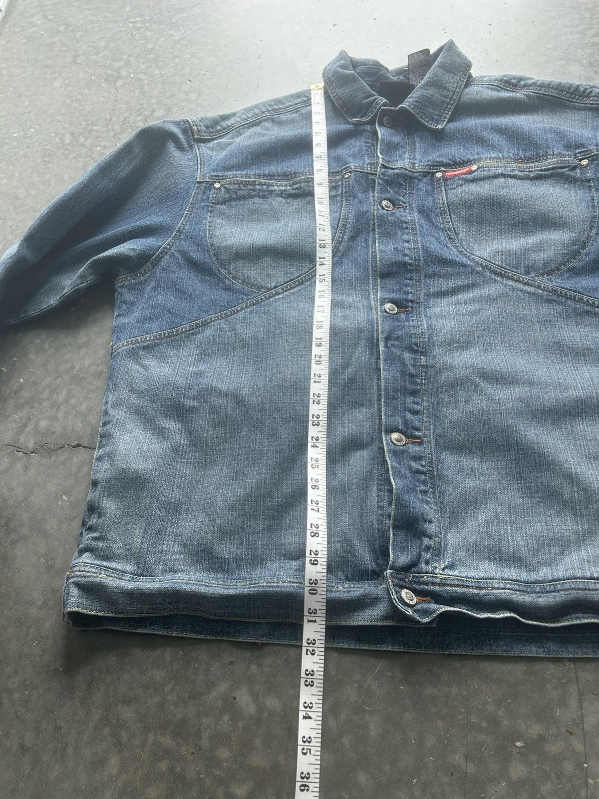 Rocawear × Vintage Vintage Y2K Rocawear Denim Jacket Oversized Fit Size US XXL / EU 58 / 5 - 10 Thumbnail