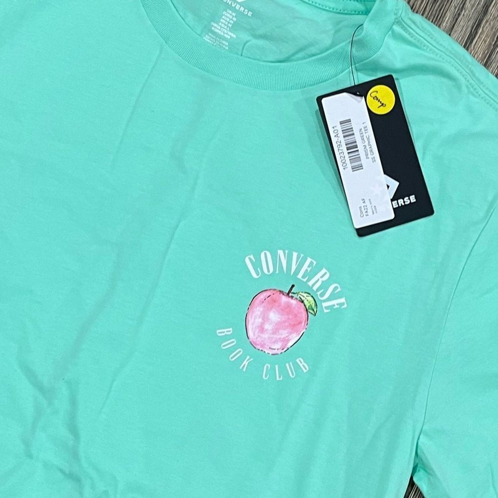 Converse NWT Converse Mens Book Club Graphic T-Shirt Crewneck Size M Size US M / EU 48-50 / 2 - 8 Thumbnail