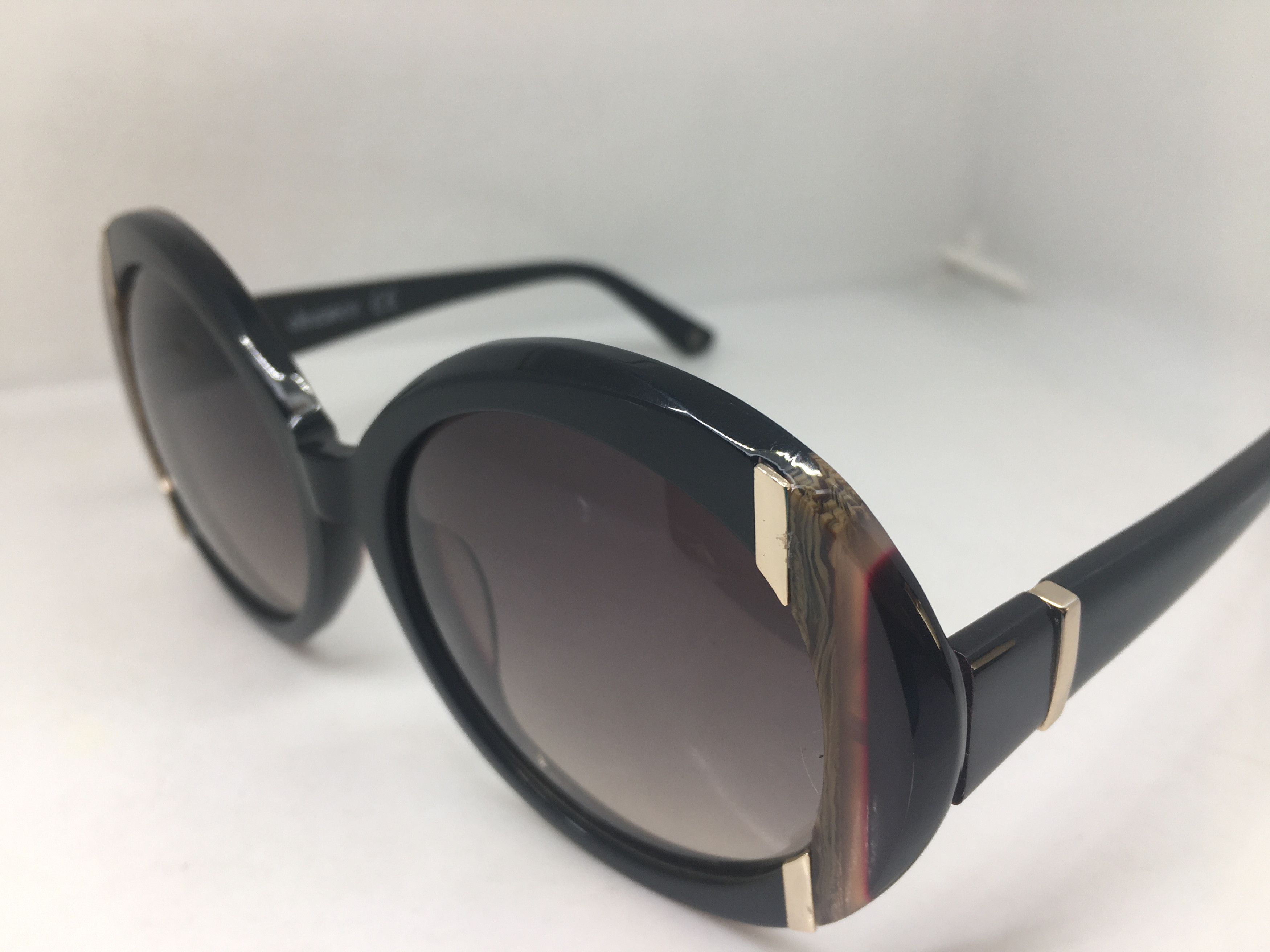 Vintage Vintage Elegance Cateye Round Sunglasses Frame Diva Girls Size ONE SIZE - 3 Thumbnail