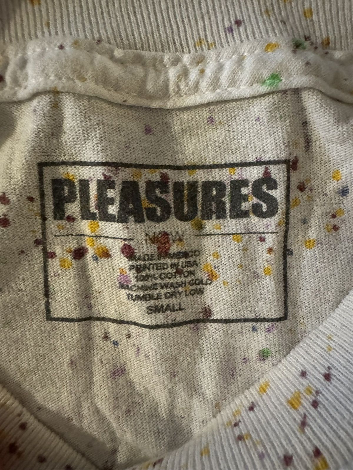 Pleasures Pleasures Splatter Paint T-shirt Size US S / EU 44-46 / 1 - 4 Thumbnail