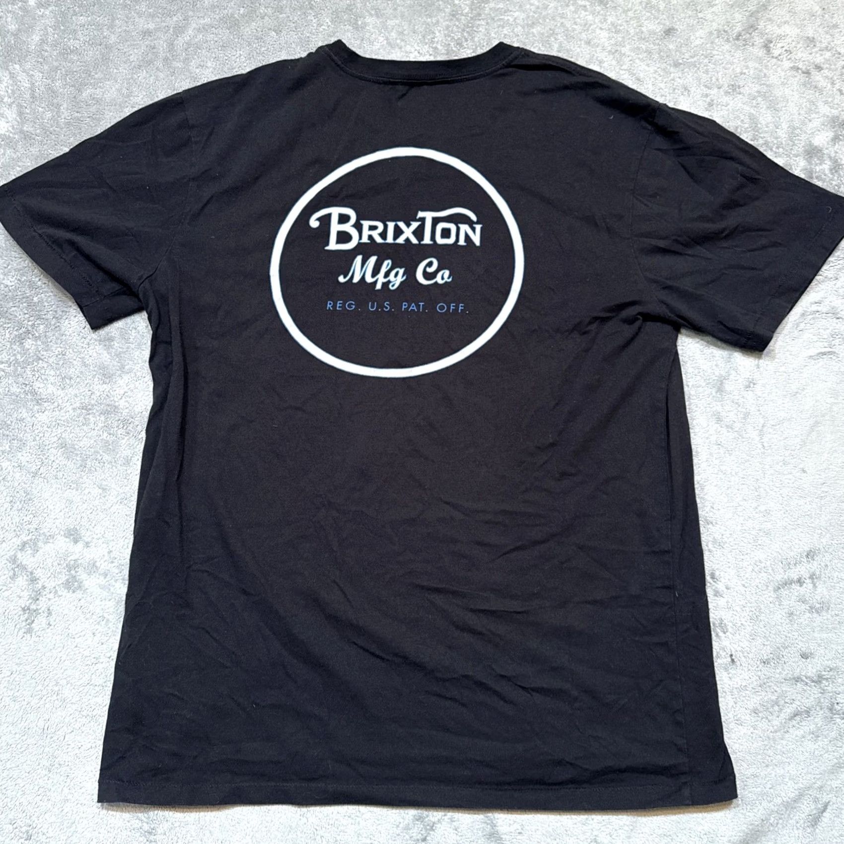 Brixton Brixton Supply T-Shirt Mens Size L Black Short Sleeve Premium Fit Crewneck Size US L / EU 52-54 / 3 - 4 Thumbnail