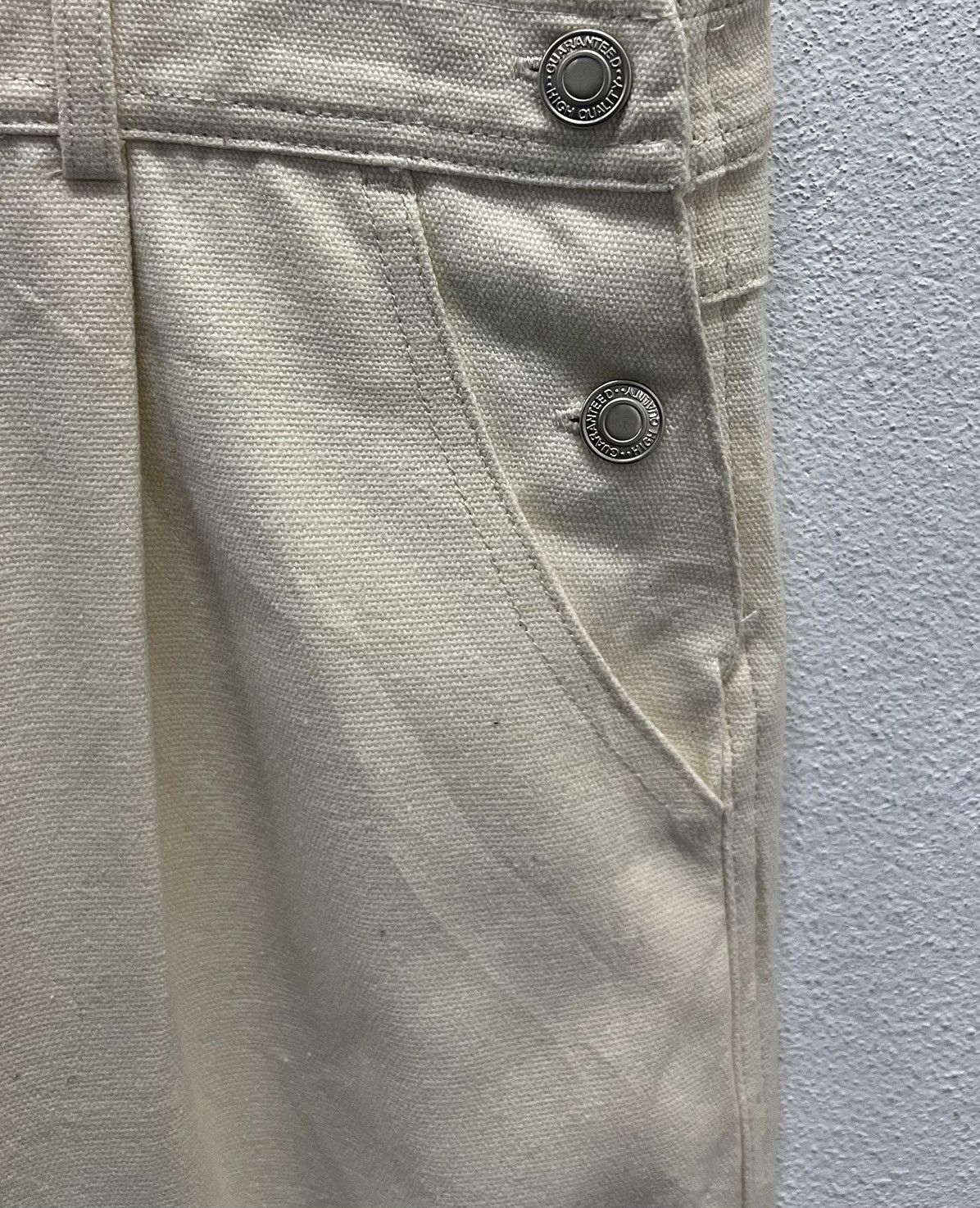 Japanese Brand × Vintage ANGELINA Natural Cotton Overalls – Size M Size US 36 / EU 52 - 8 Thumbnail