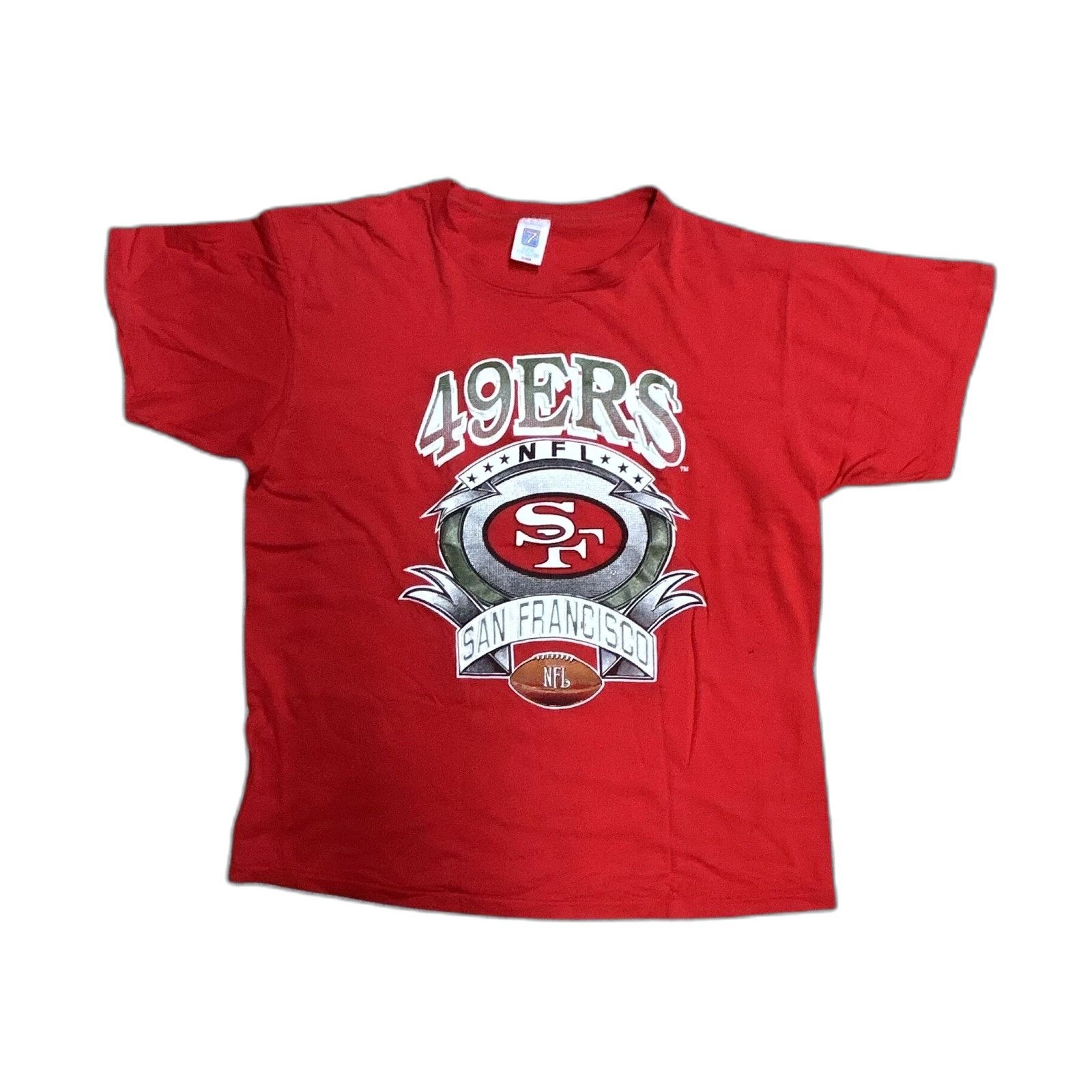 Vintage Vintage San Francisco 49ers NFL Shirt Logo 7 XL Size US XL / EU 56 / 4 - 1 Thumbnail