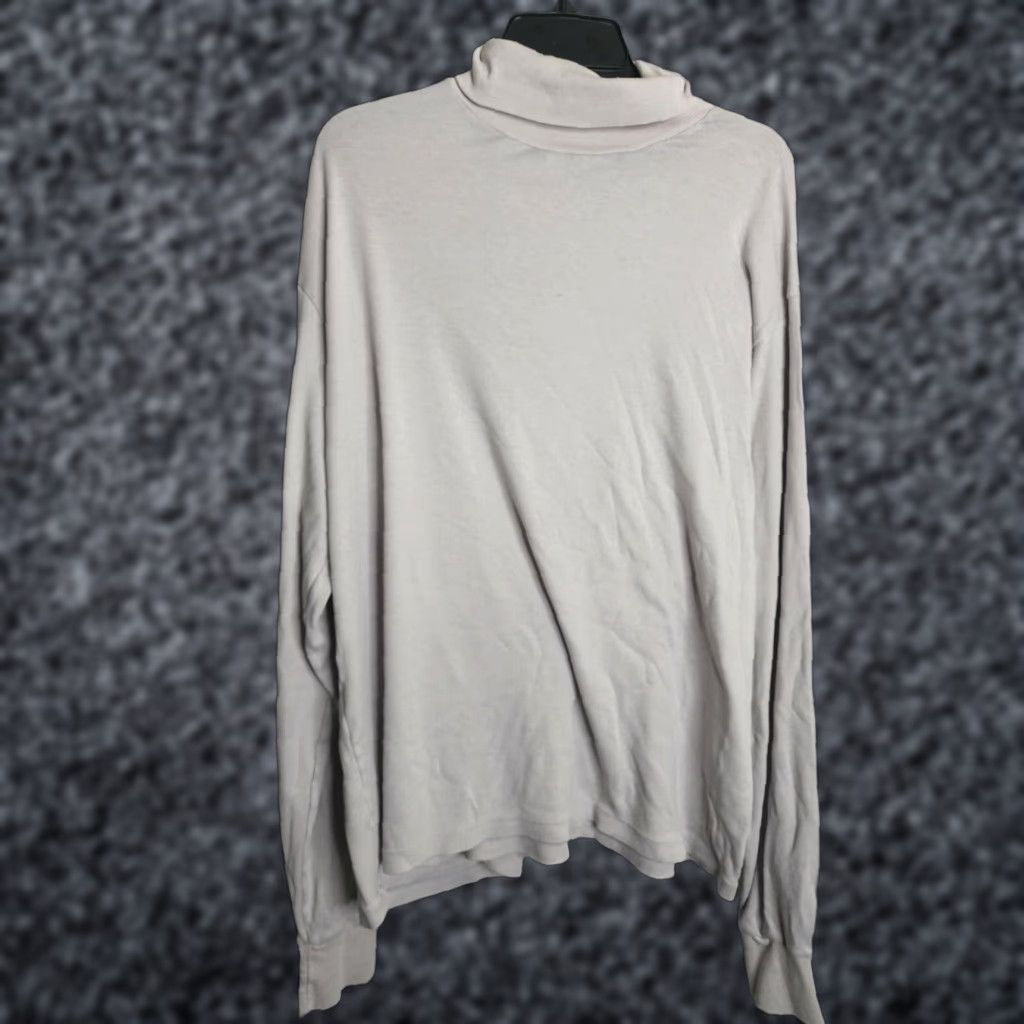 Vintage VINTAGE L.L. Bean Shirt Mens XL Tall Turtleneck Long Sleeve Gray Size US XL / EU 56 / 4 - 1 Thumbnail